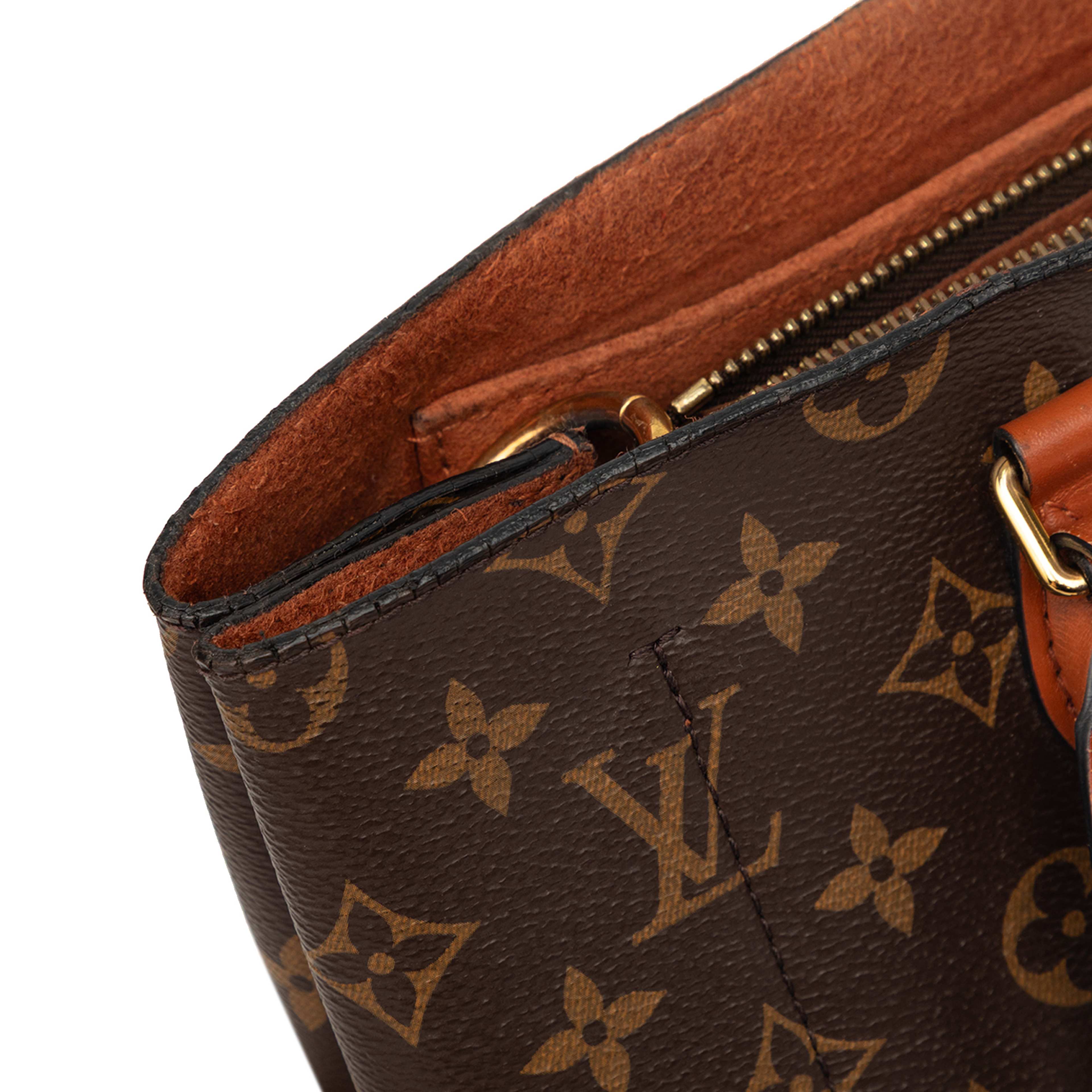 Louis Vuitton Monogram Flower Tote, från Luxclusif, i färgen brun. Klicka för att öppna bilden i stort format