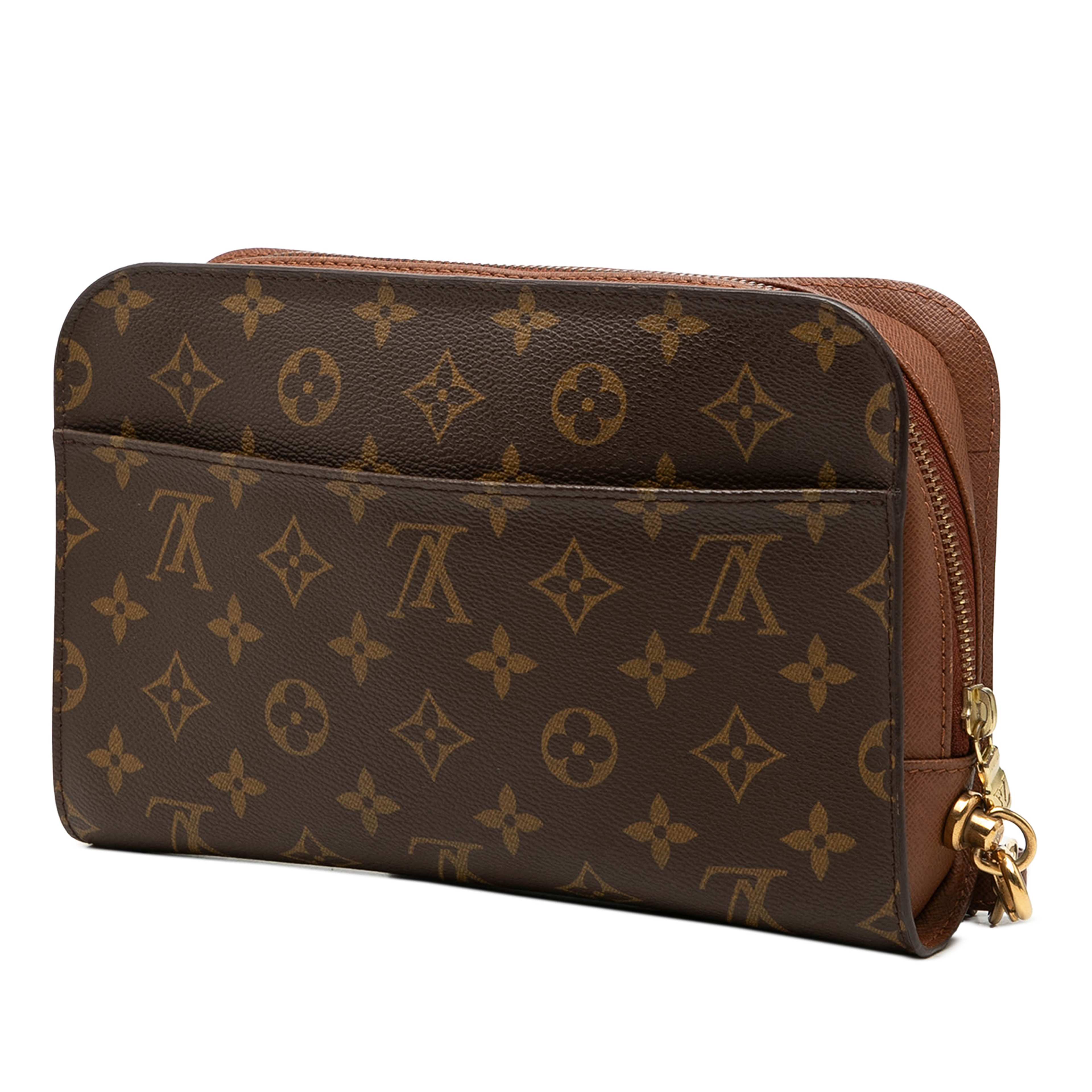 Louis Vuitton Monogram Orsay, från Luxclusif, i färgen brun. Klicka för att öppna bilden i stort format