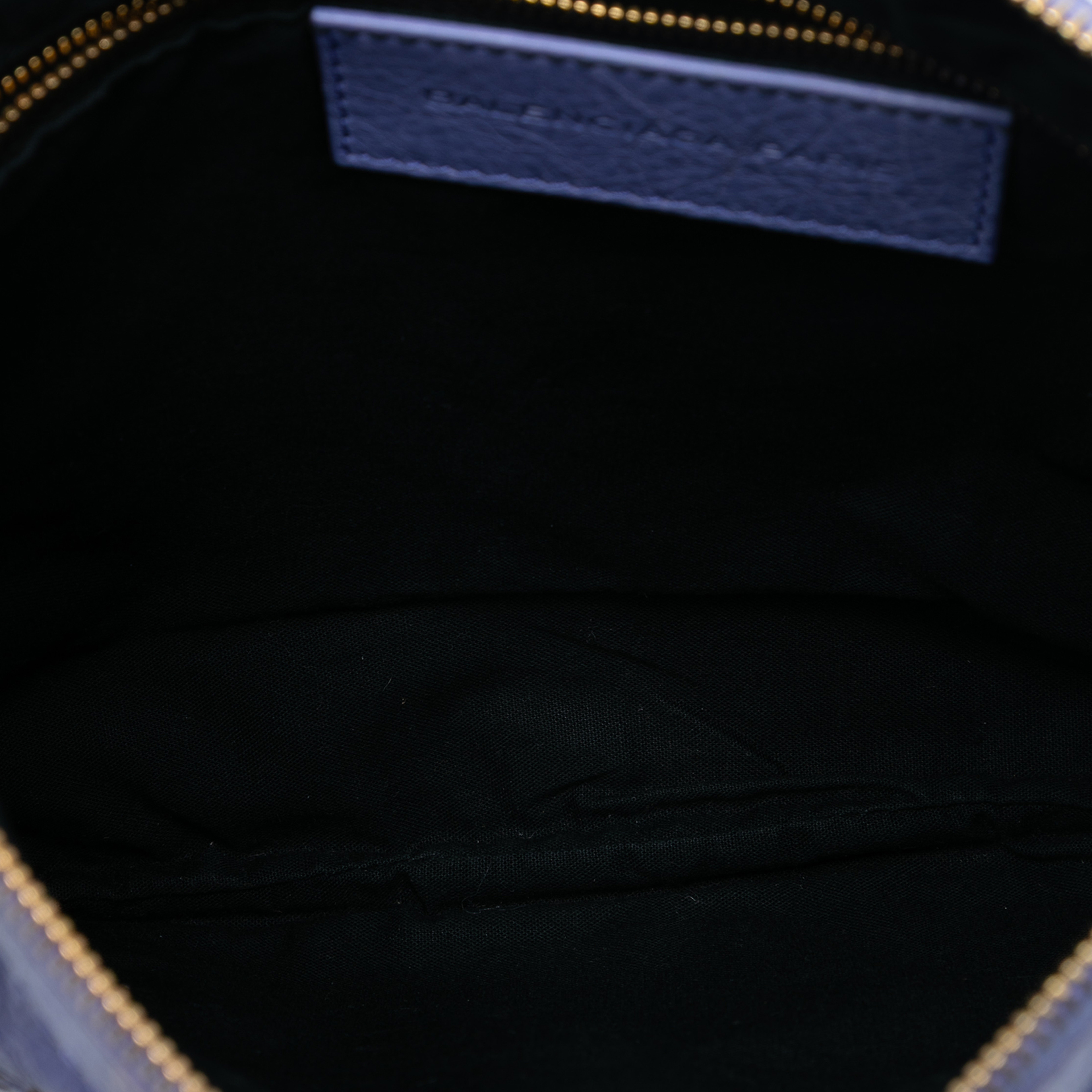 Balenciaga Lambskin Motocross Giant 12 Clutch, från Luxclusif, i färgen lavender. Klicka för att öppna bilden i stort format