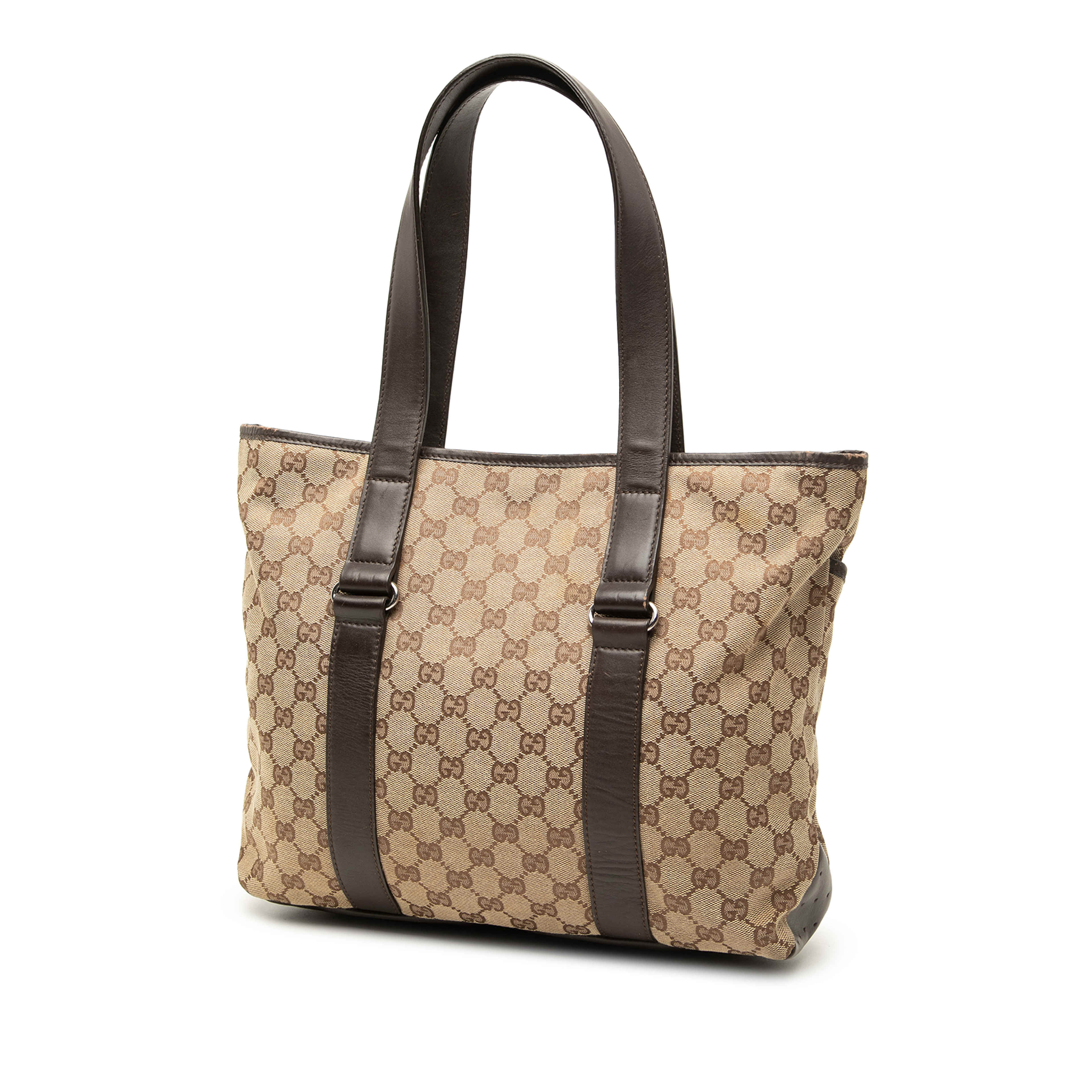 Gucci Gg Canvas Tote, från Luxclusif, i färgen beige. Klicka för att öppna bilden i stort format