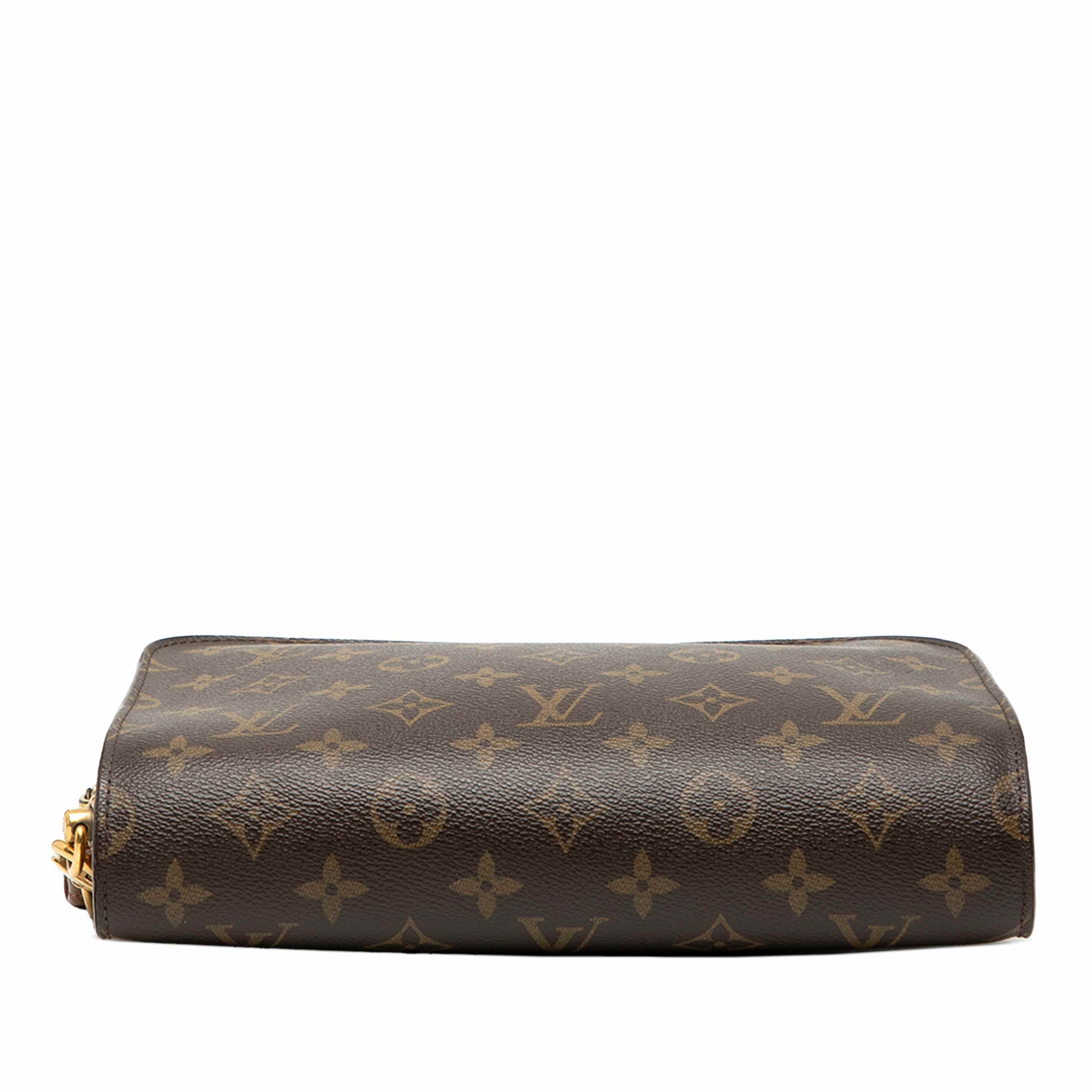 Louis Vuitton Monogram Orsay, från Luxclusif, i färgen brown. Klicka för att öppna bilden i stort format