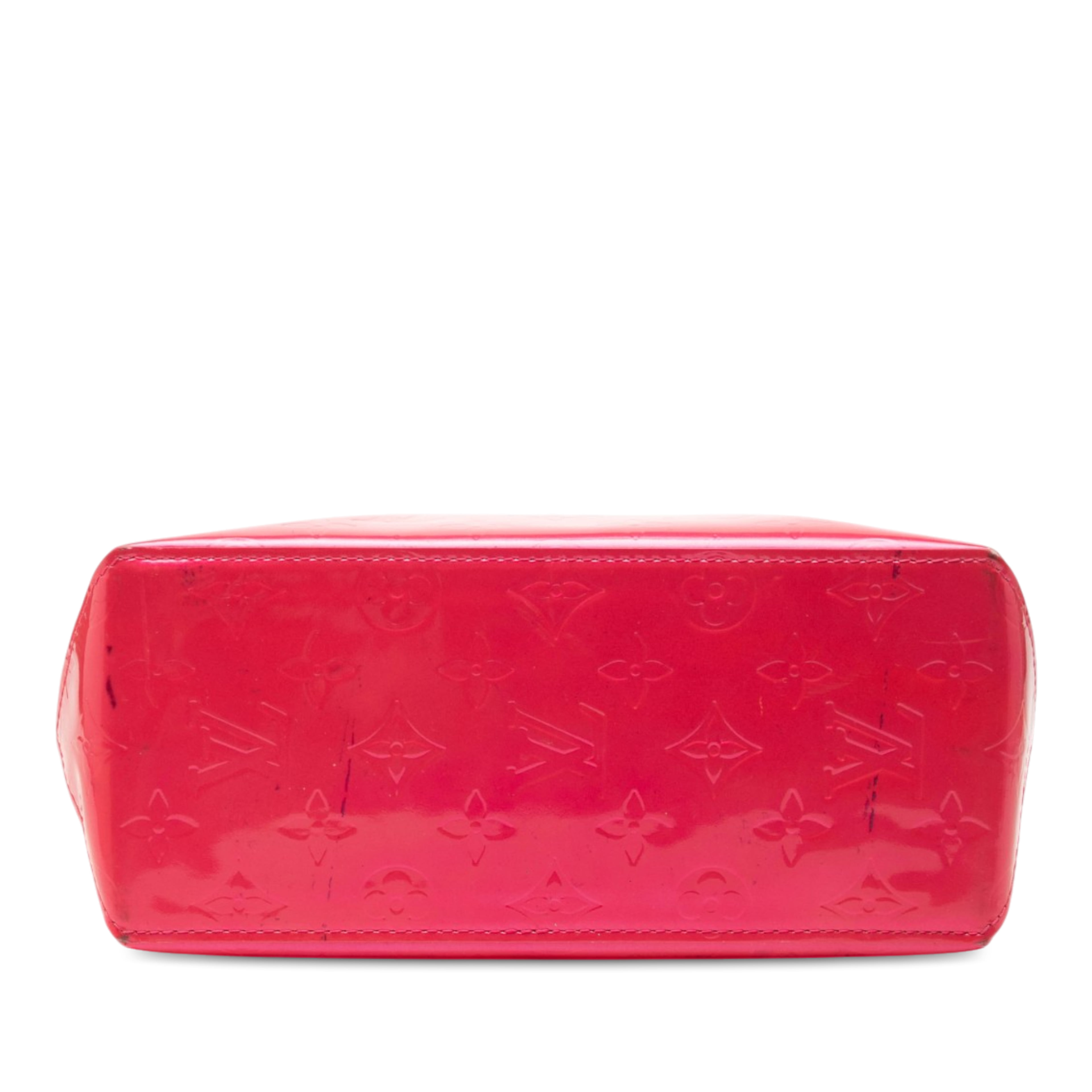 Louis Vuitton Monogram Vernis Reade Pm, från Luxclusif, i färgen rosa. Klicka för att öppna bilden i stort format