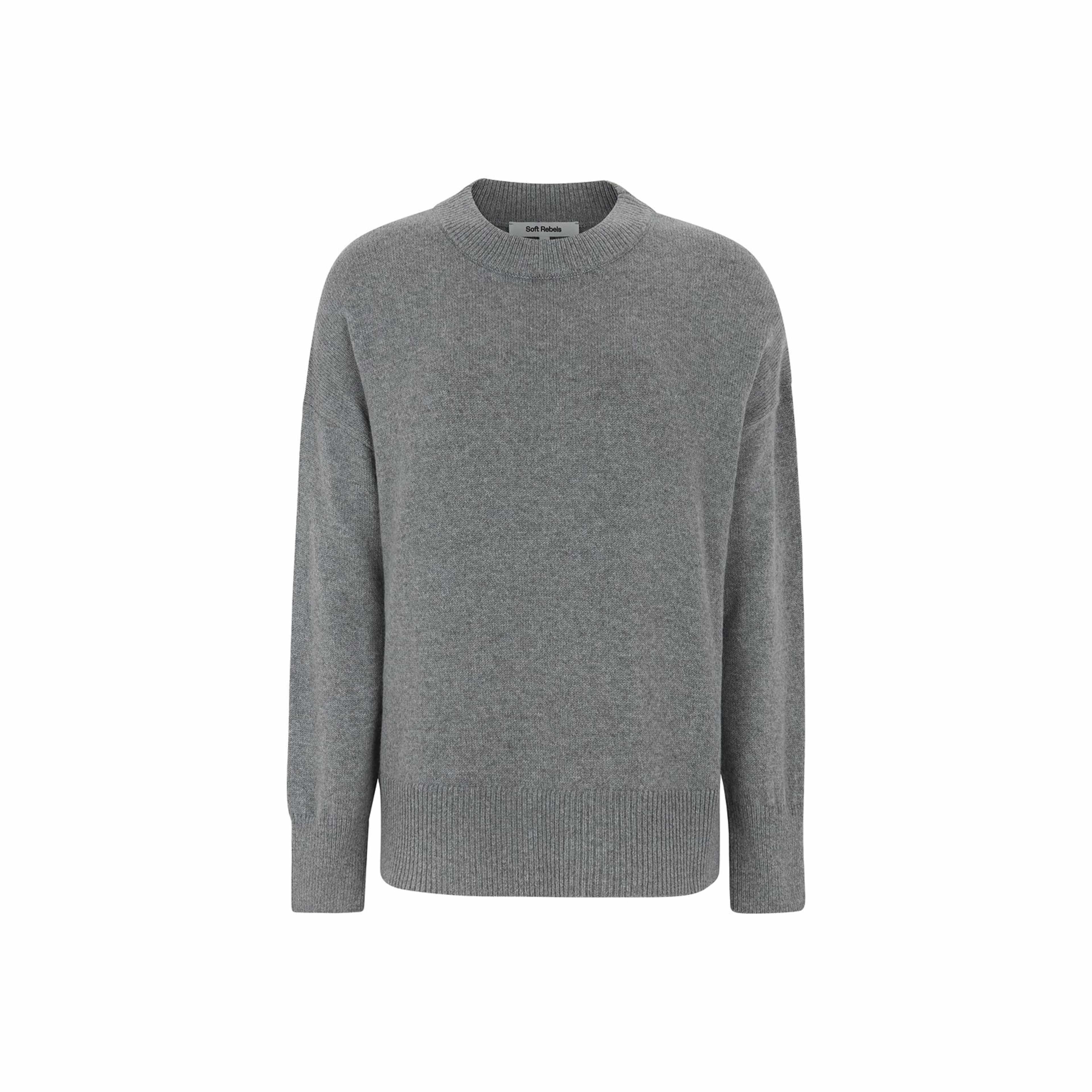 Srluni Knit - Medium Grey Melange