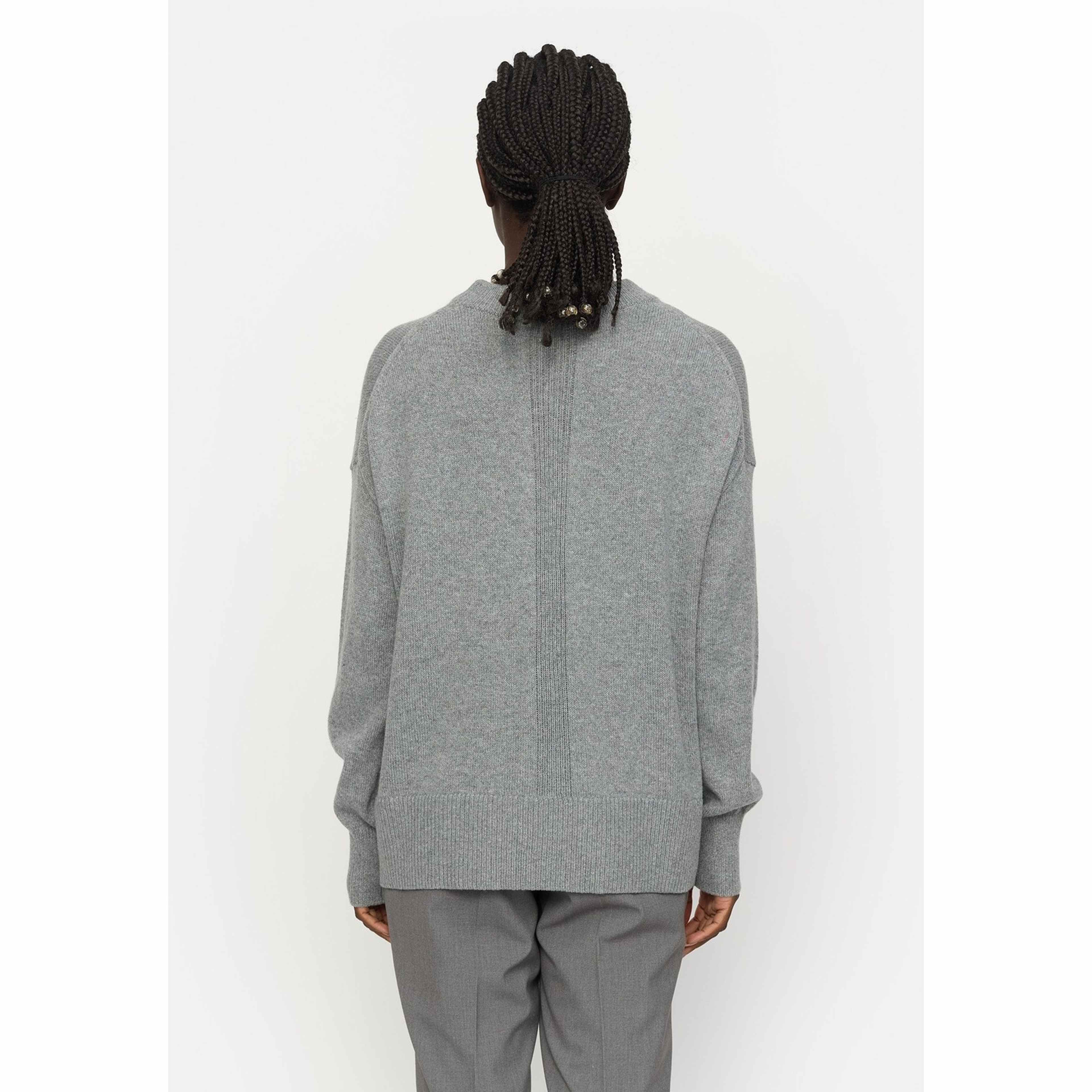 Srluni Knit - Medium Grey Melange