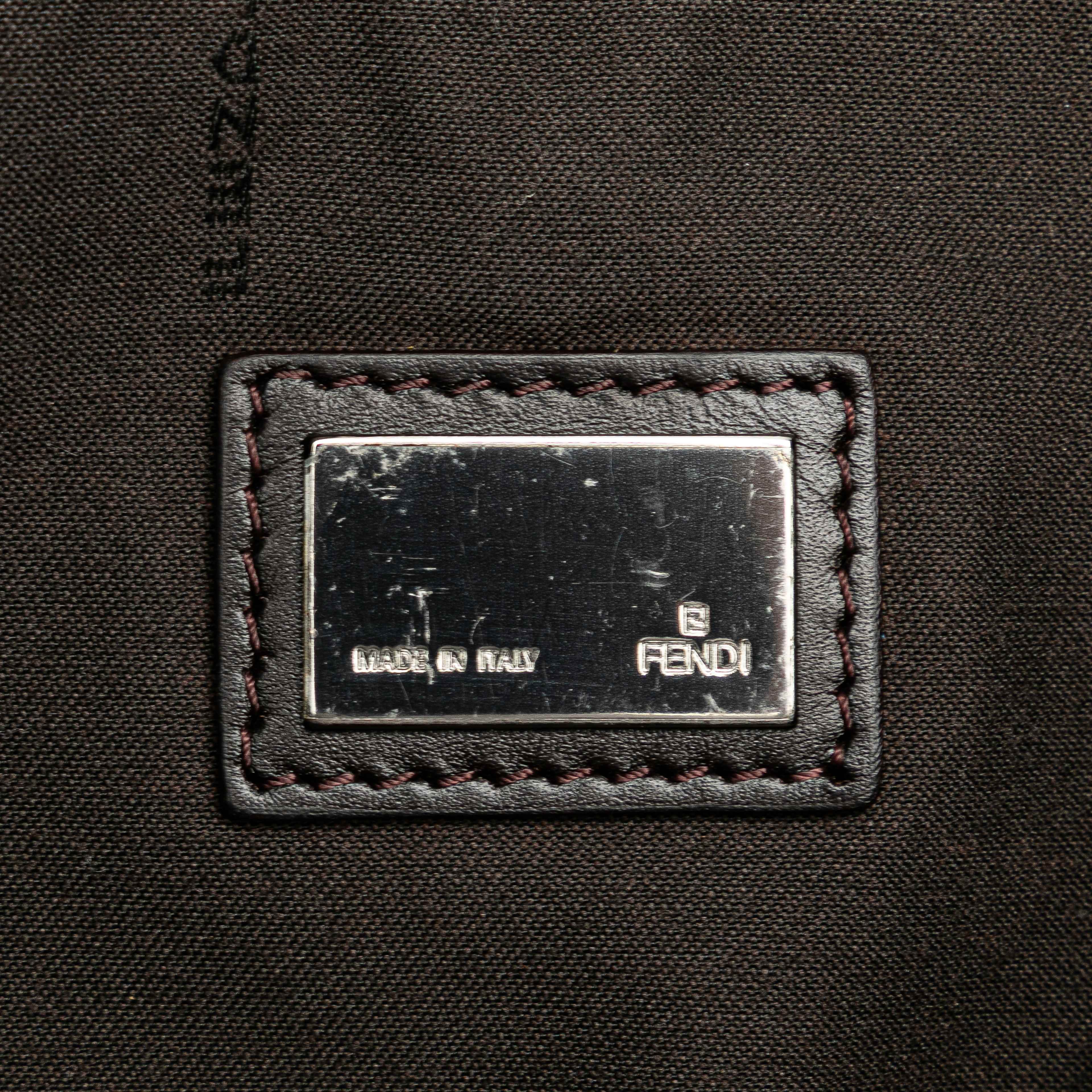 Fendi Zucchino Canvas Tote