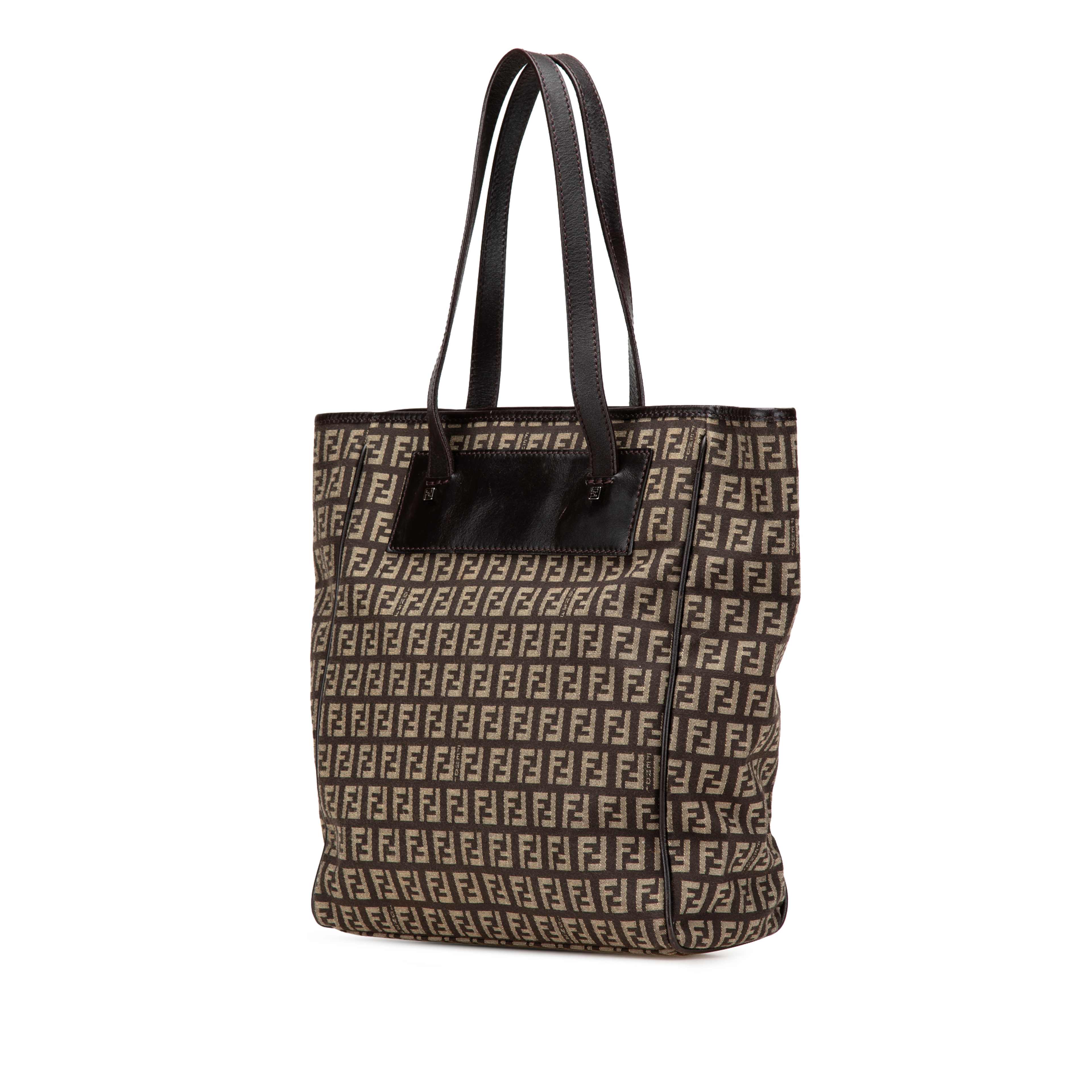 Fendi Zucchino Canvas Tote