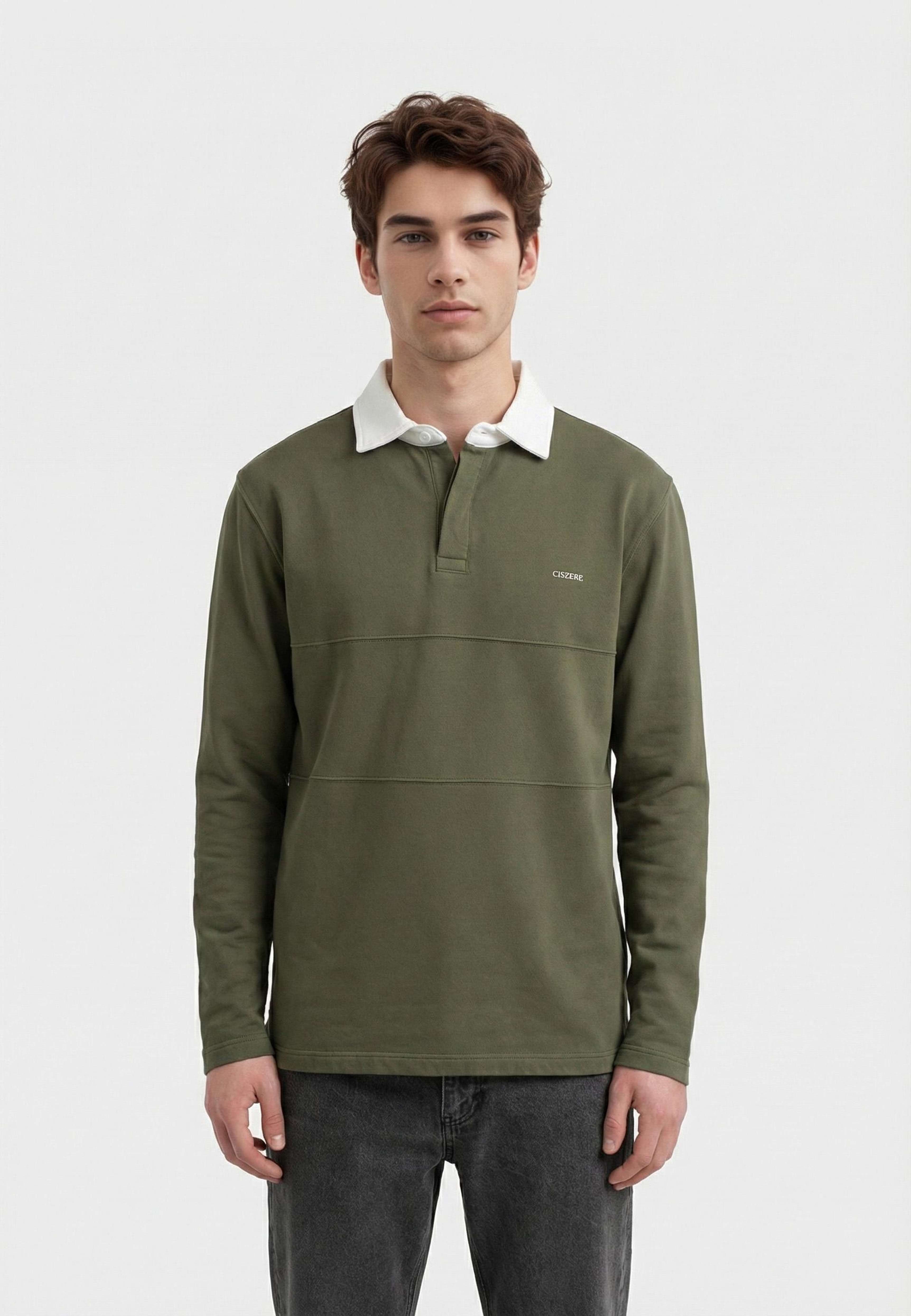 Ronie Jersey Rugger, från Ciszere, i färgen green. Klicka för att öppna bilden i stort format