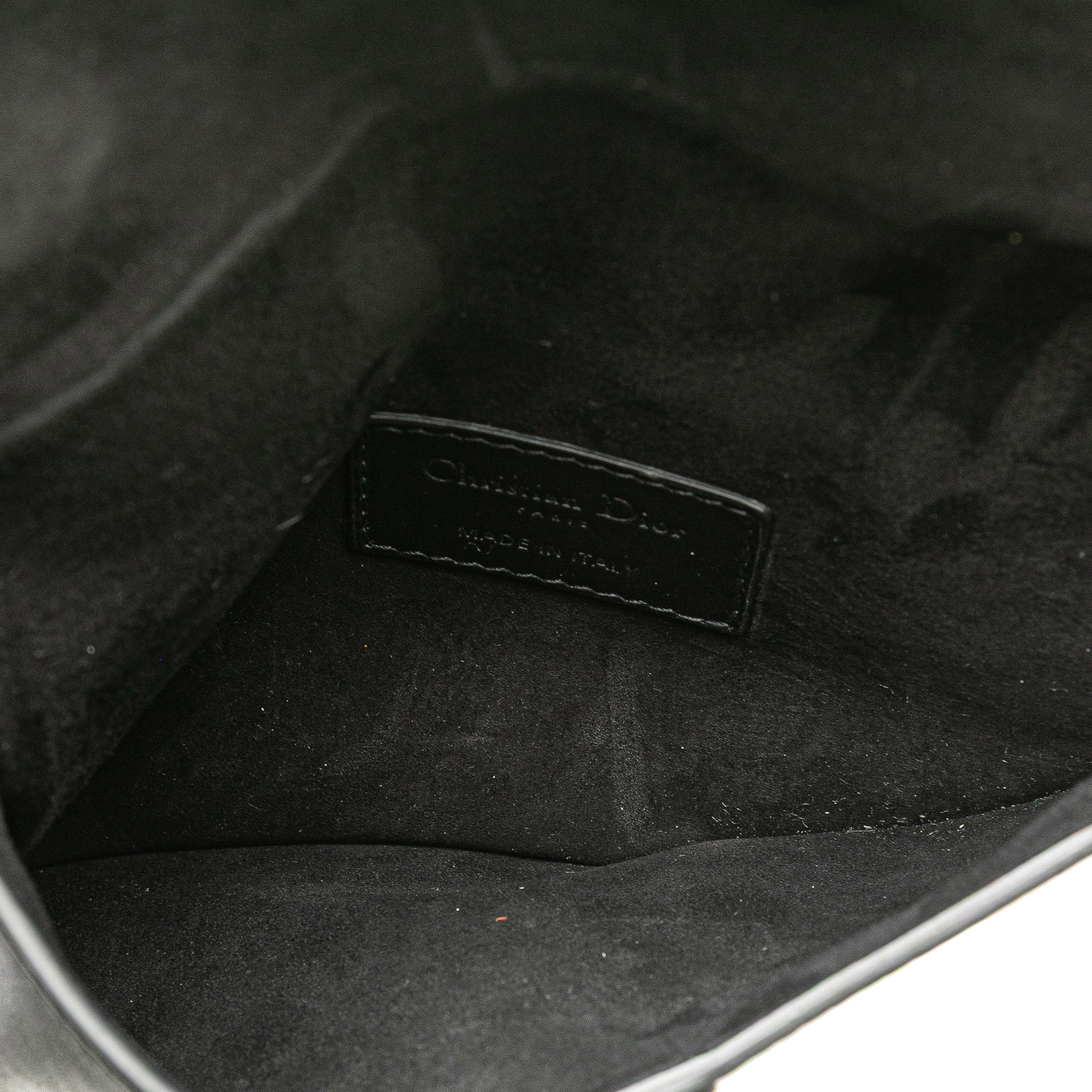 Dior Ultra Matte Calfskin Saddle Belt Bag