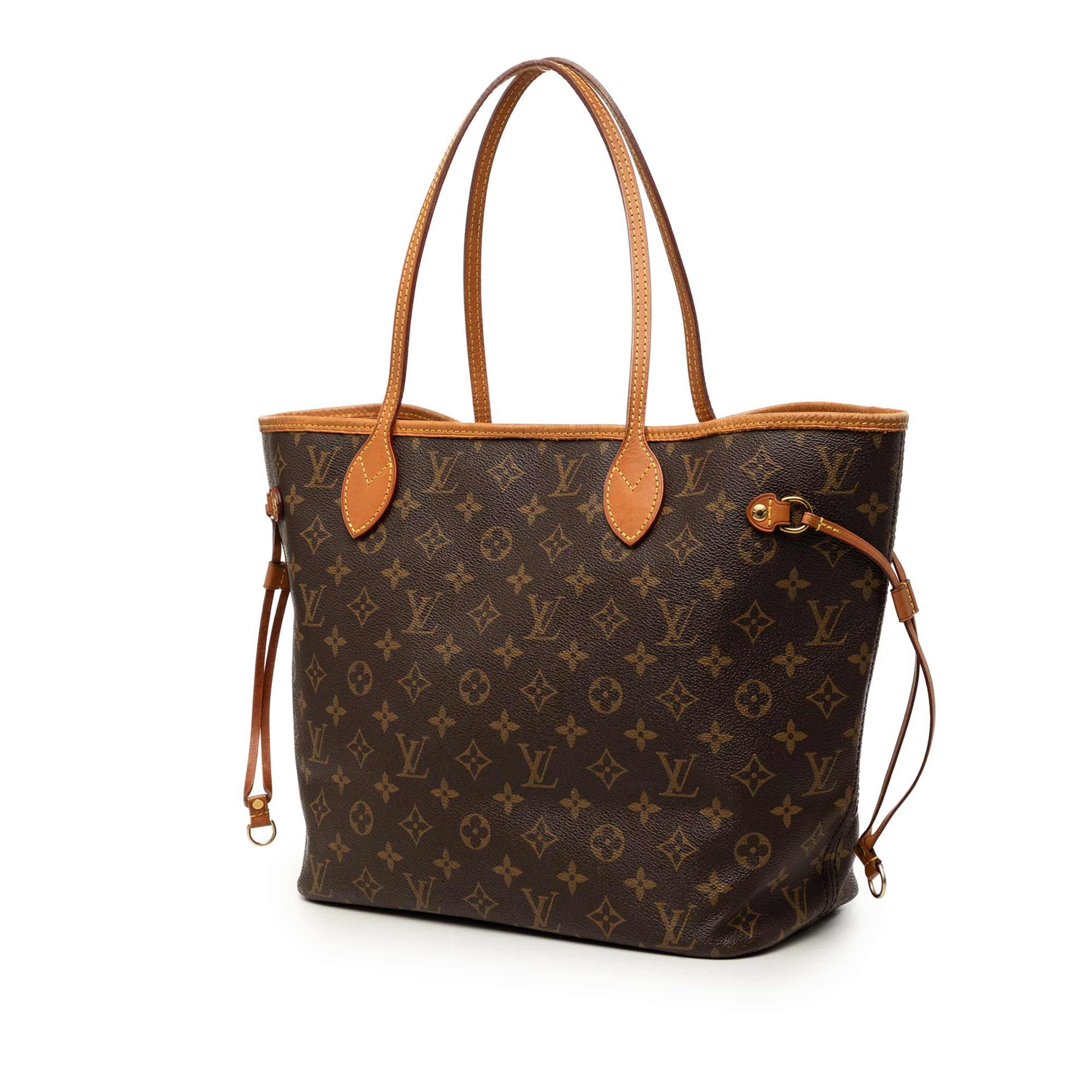 Louis Vuitton Monogram Neverfull Mm, från Luxclusif, i färgen brun. Klicka för att öppna bilden i stort format