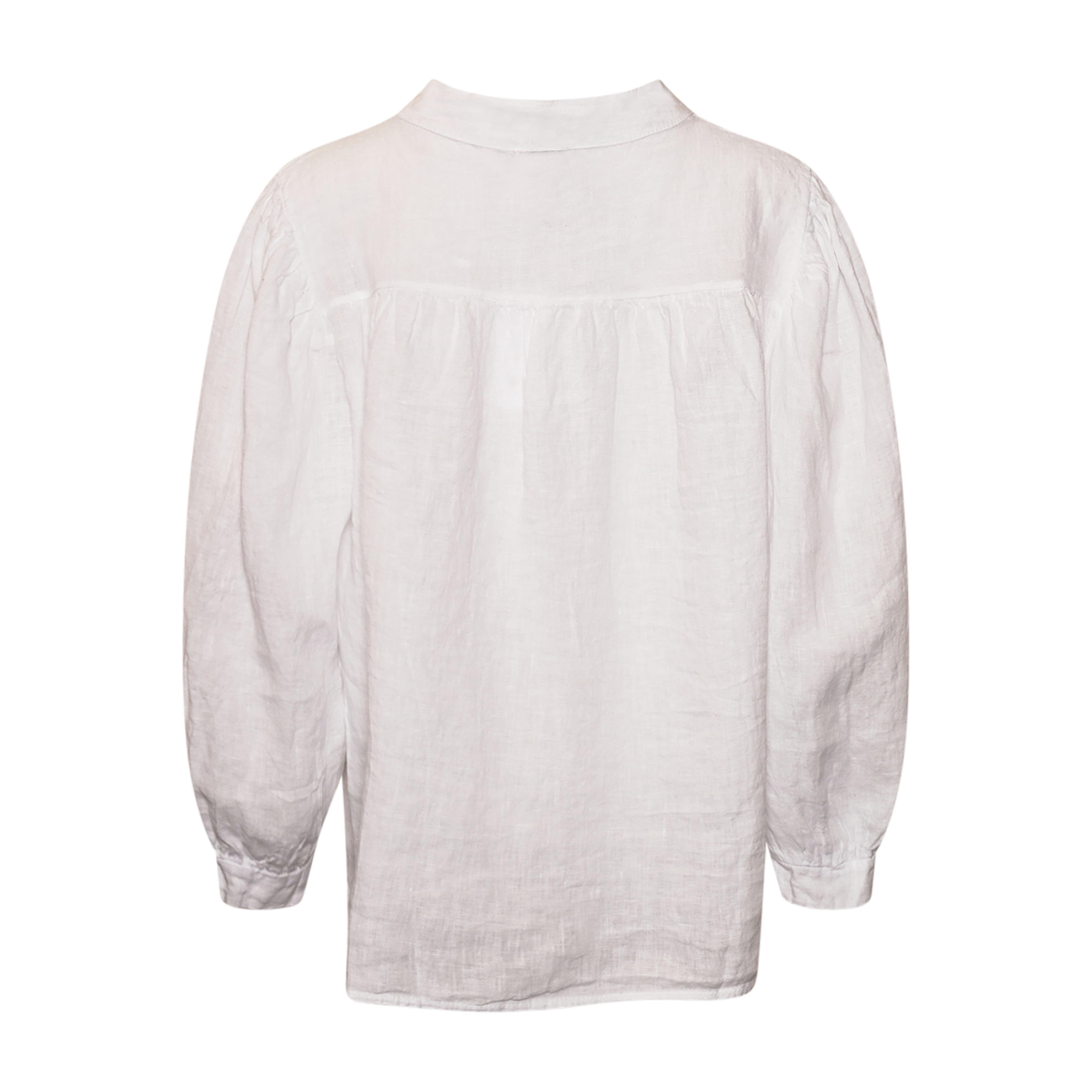 Ivana, Blouse, Linen - White