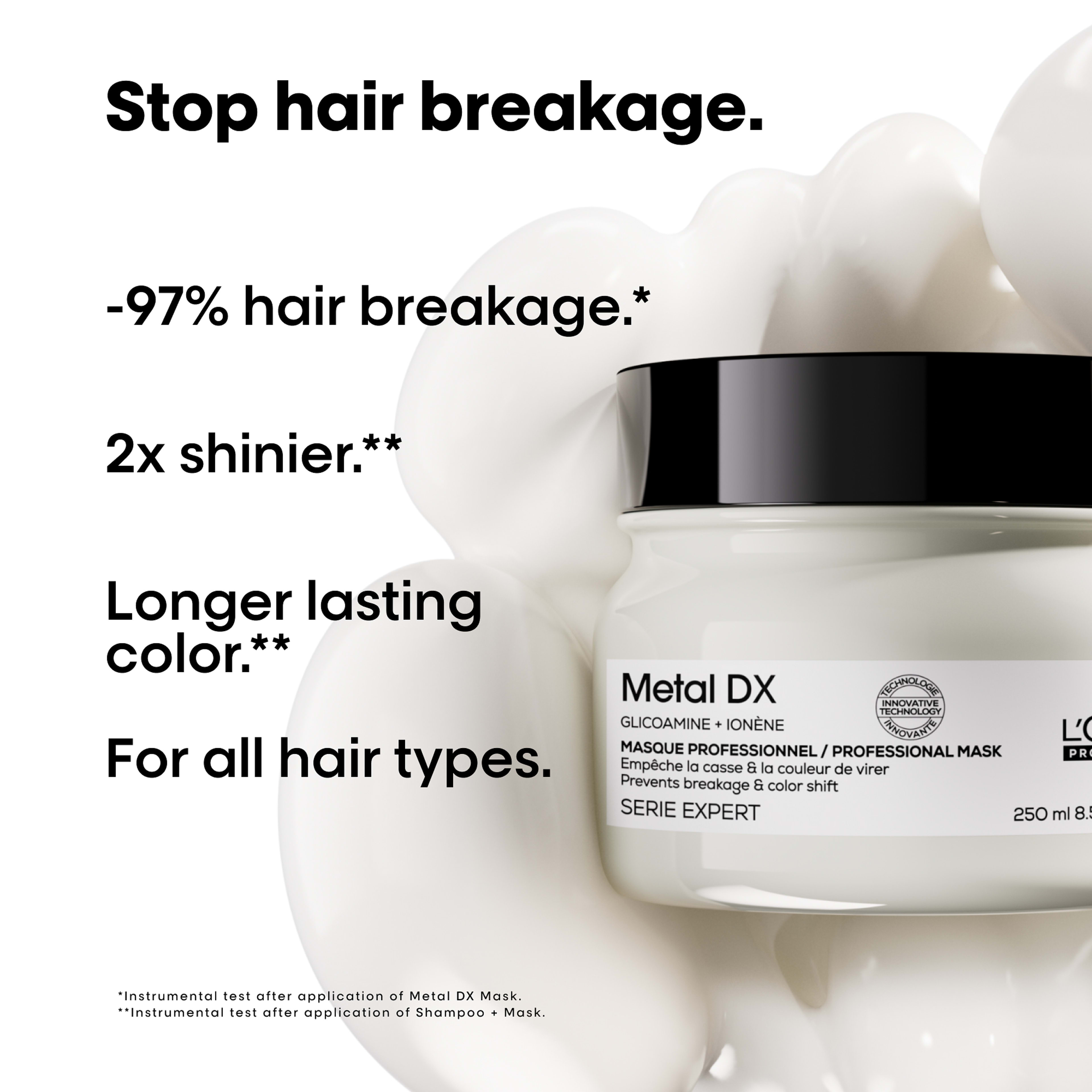 Metal DX Hair Mask, från L’Oréal Professionnel.