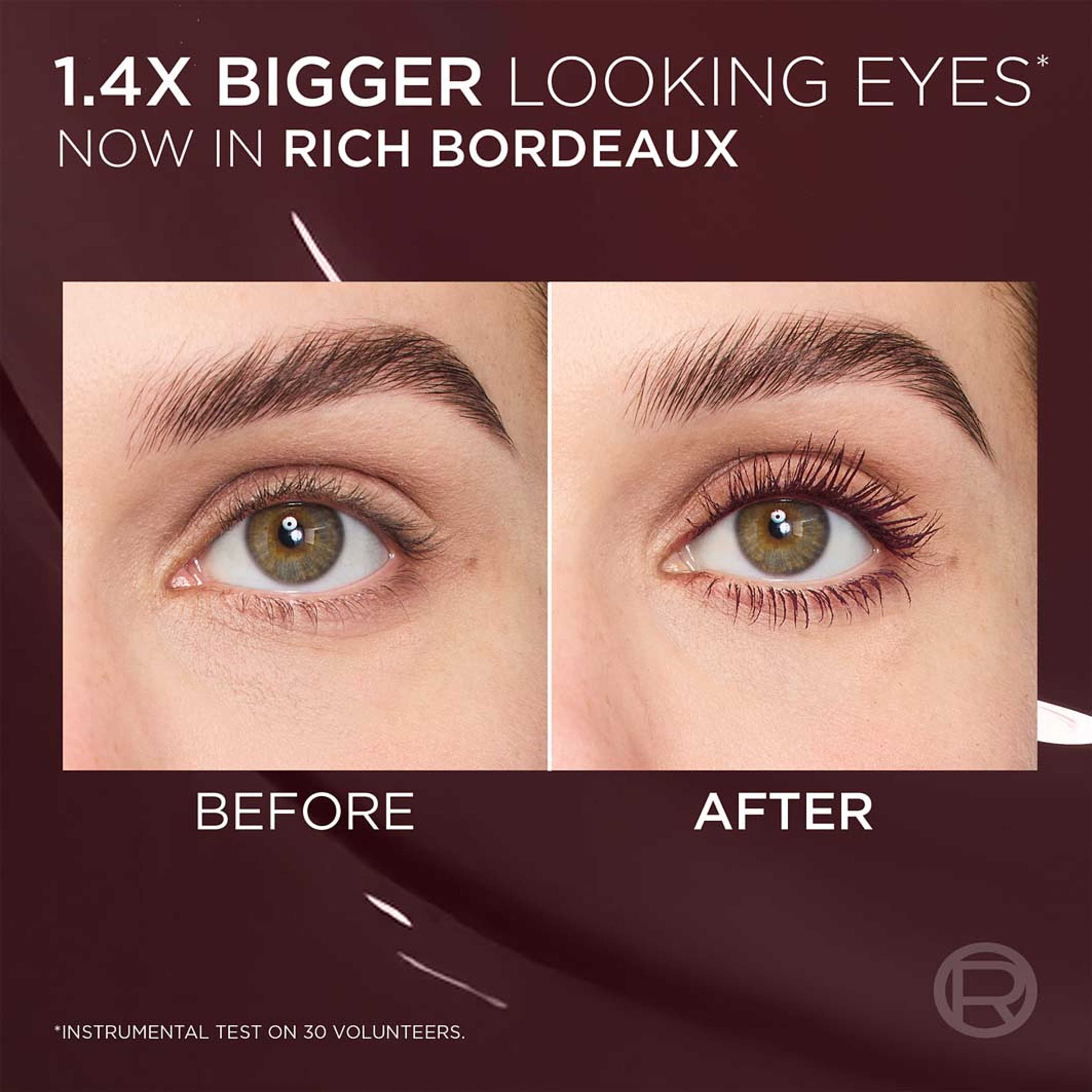 Volume Million Lashes Panorama Chromatic Mascara, från L'Oréal Paris, i färgen Bordeaux Cashmere. Klicka för att öppna bilden i stort format