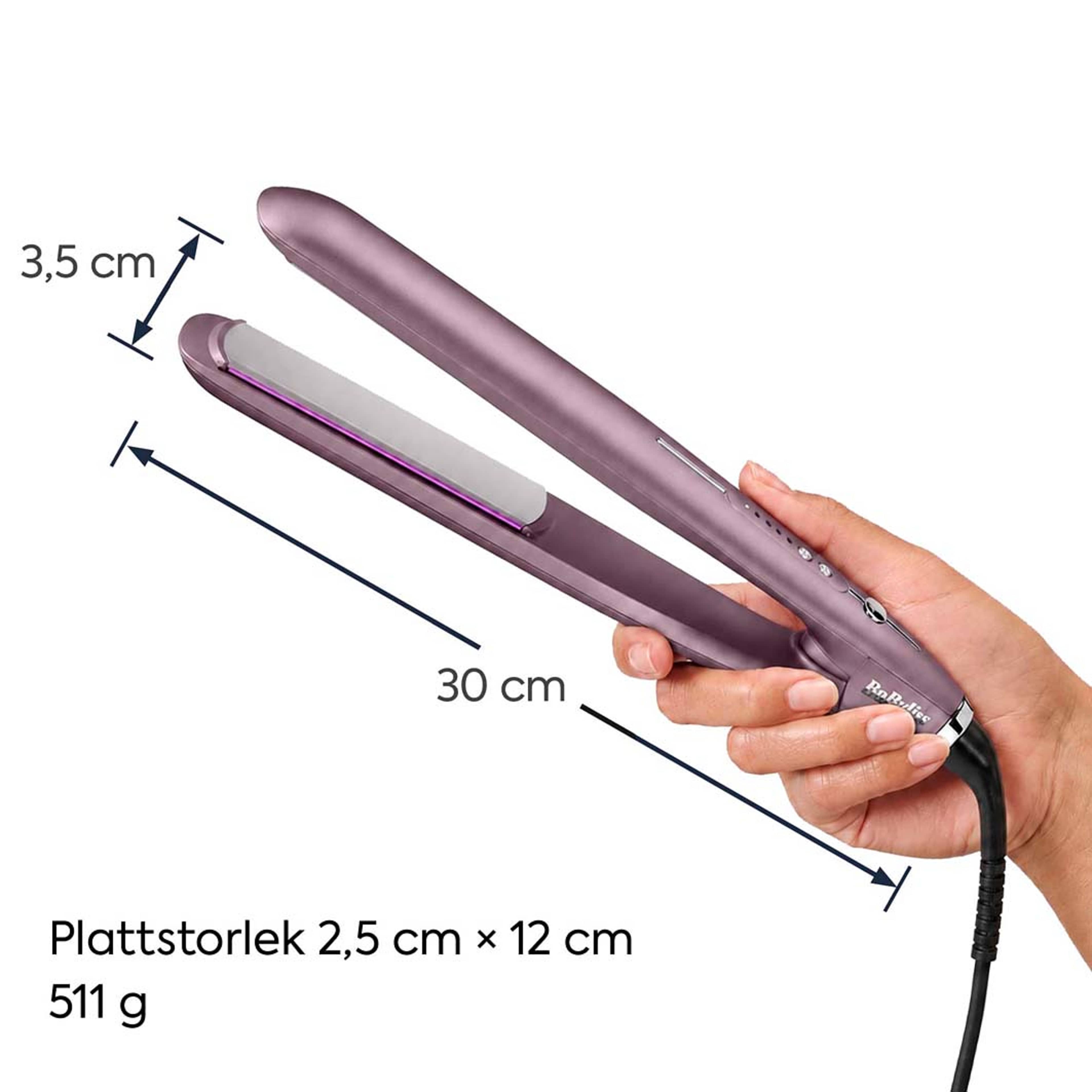 Futura Styler ST605E, från Babyliss, i färgen Dusty Lavendar. Klicka för att öppna bilden i stort format