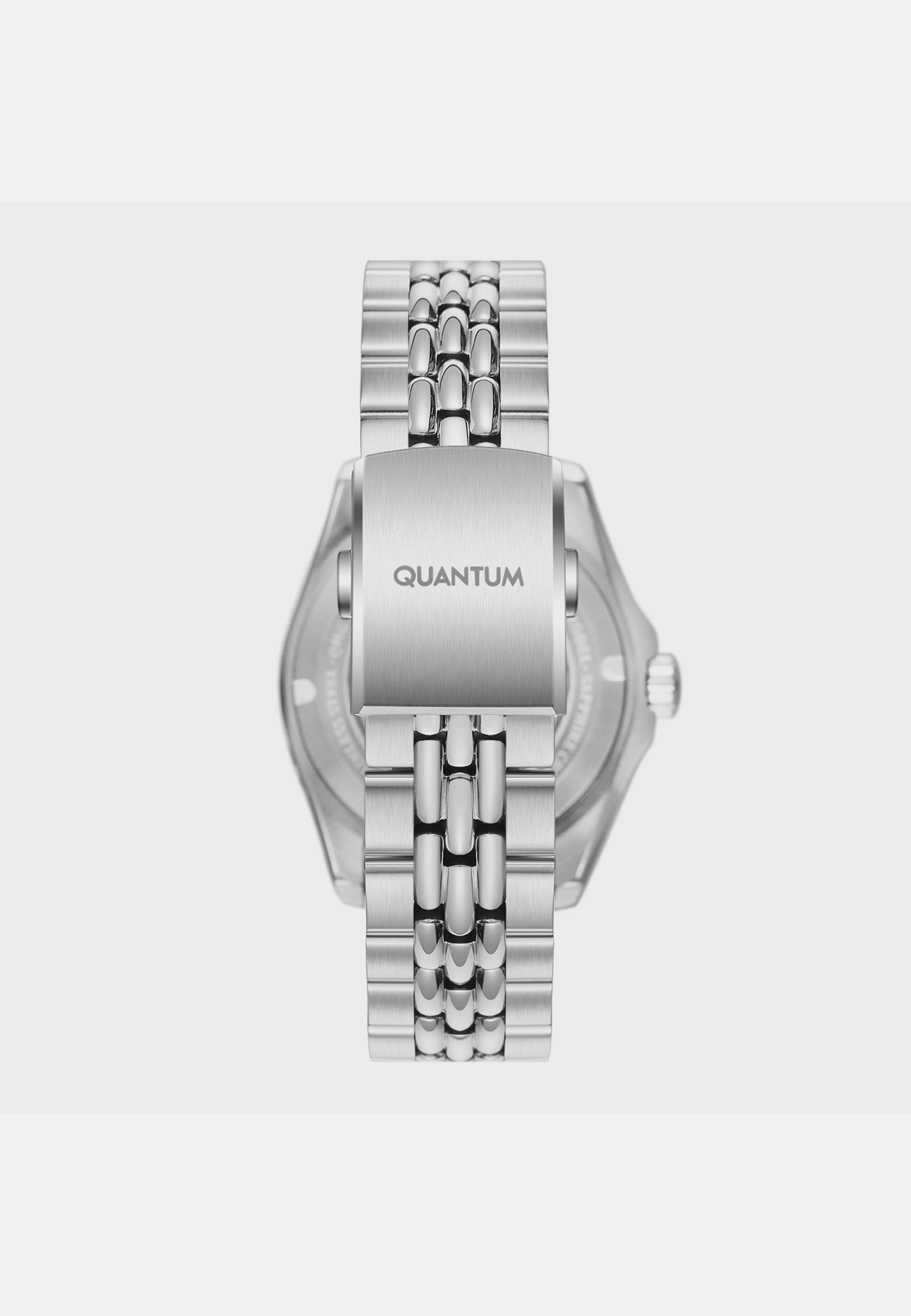 Quantum Automatic Herr Stål, Metallband - Qmg1257.330, från Quantum, i färgen 1. Klicka för att öppna bilden i stort format