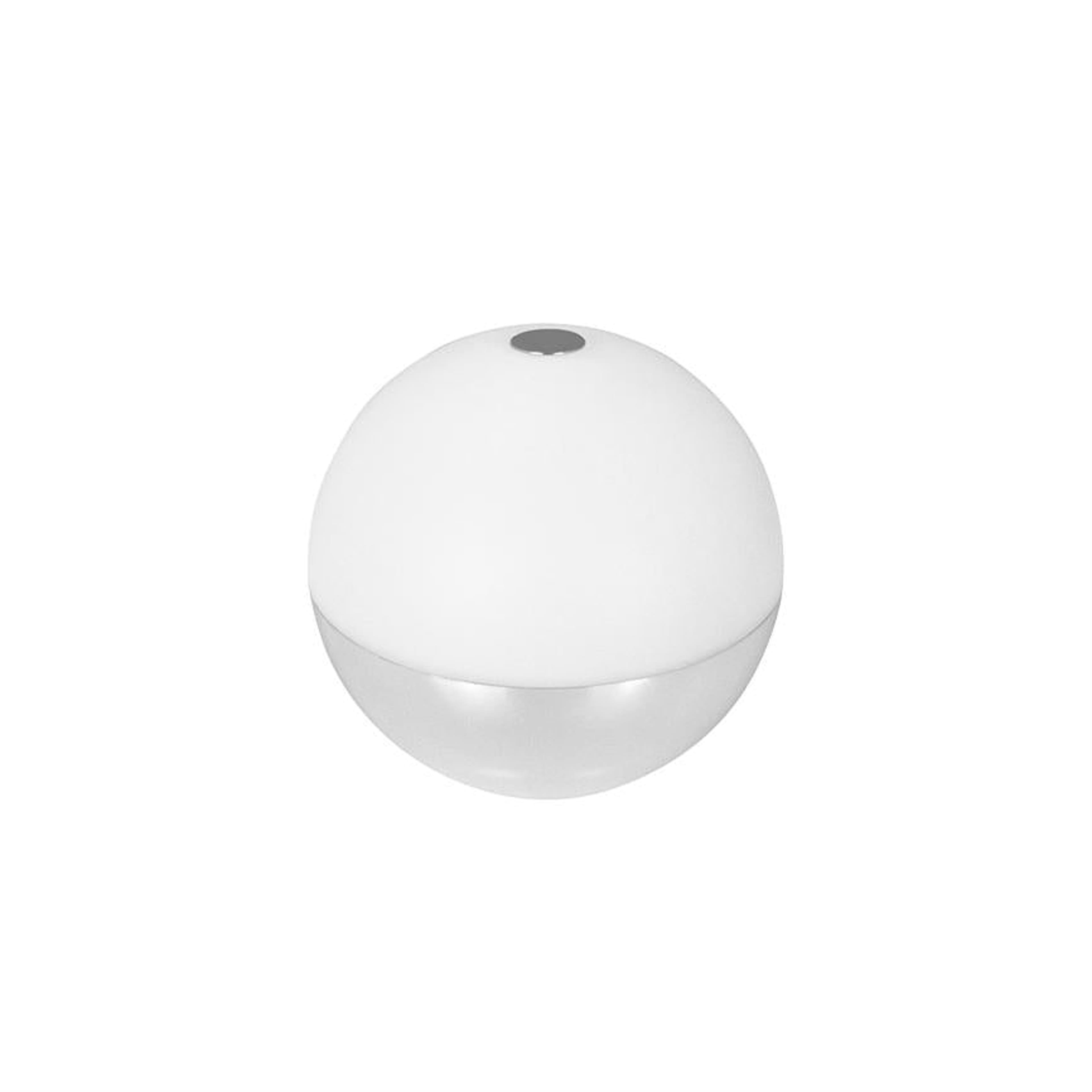 Alba Table Lamp Rechargeable, från Dyberg Larsen, i färgen chrome. Klicka för att öppna bilden i stort format