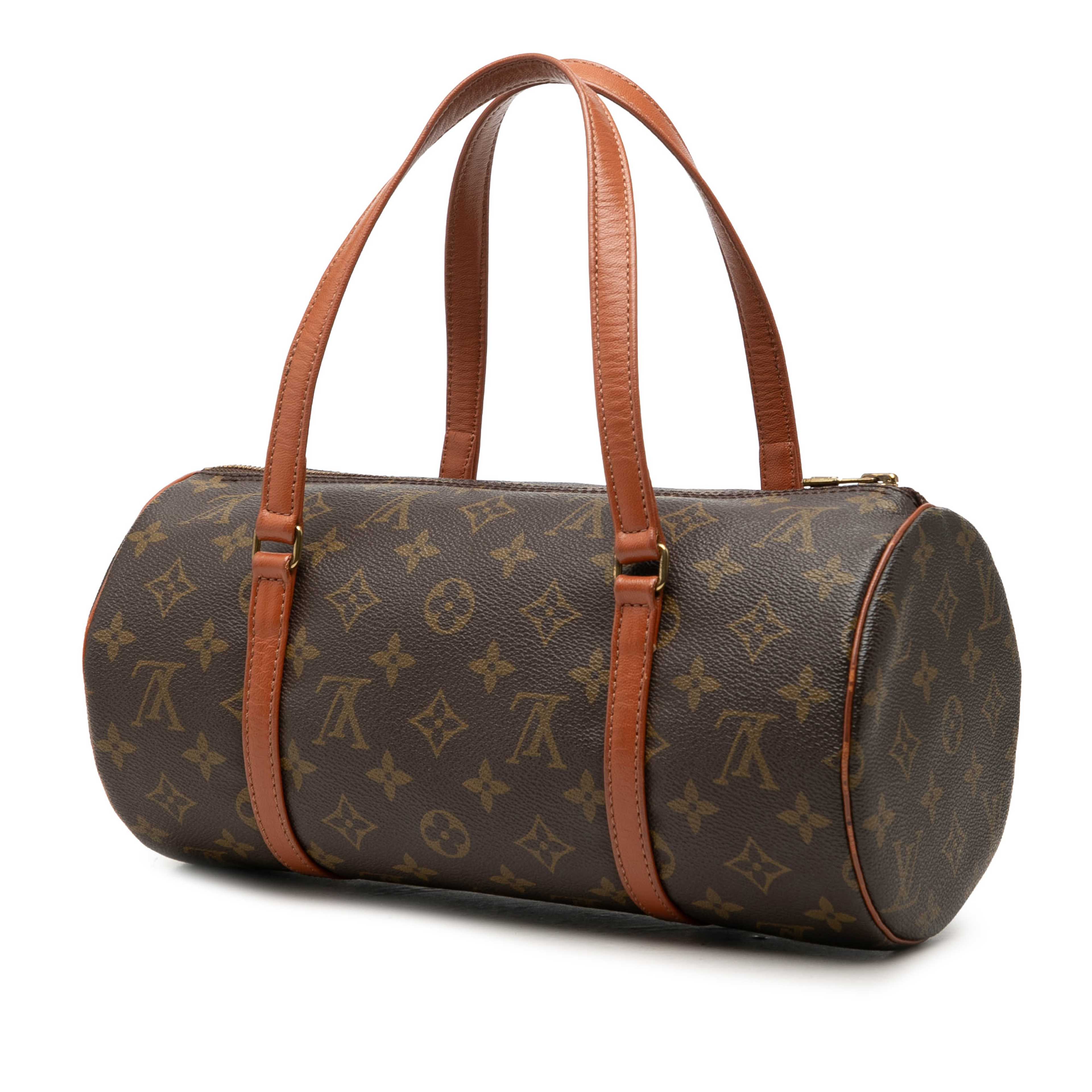 Louis Vuitton Monogram Papillon 30, från Luxclusif, i färgen brun. Klicka för att öppna bilden i stort format