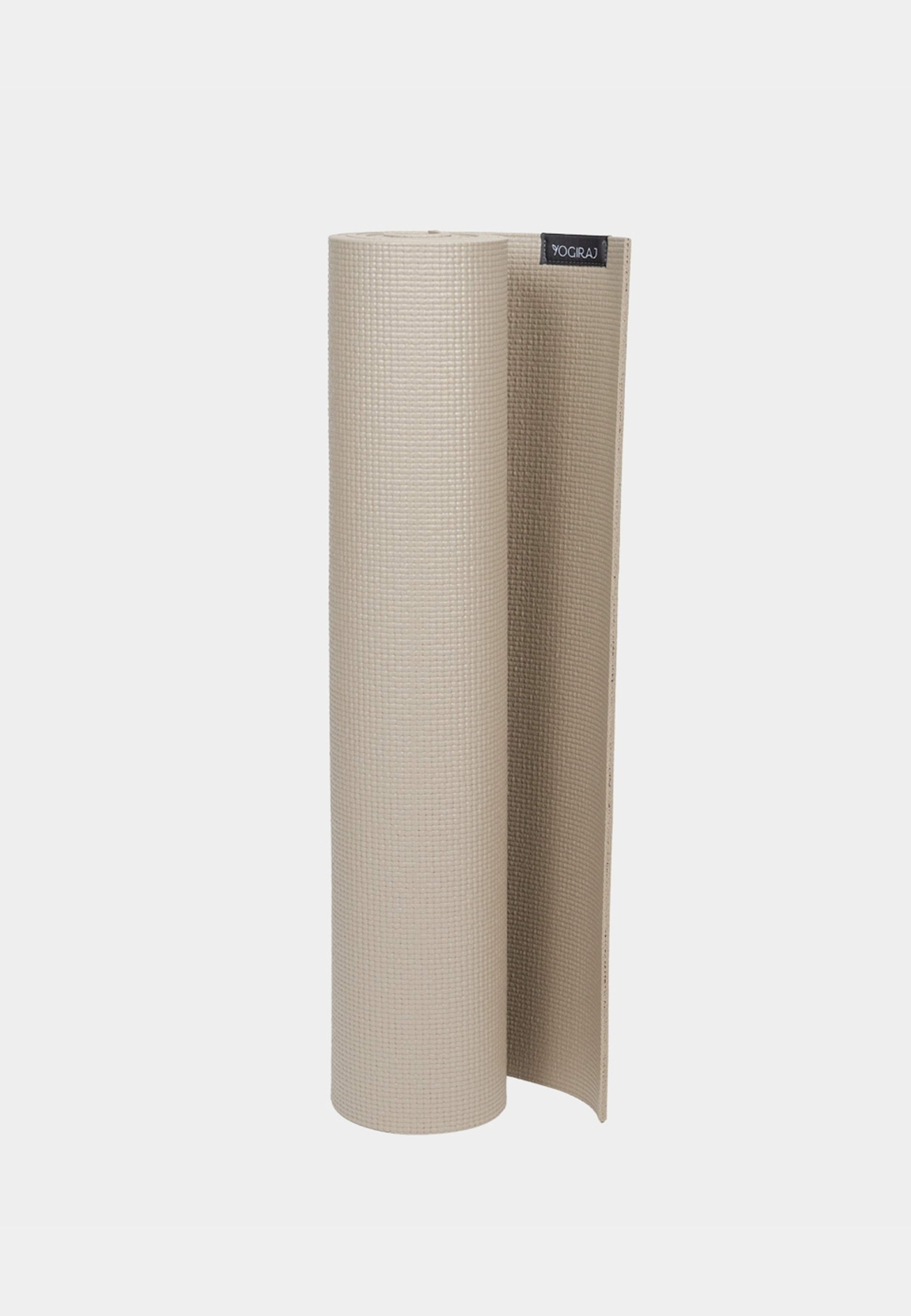 Yogamatta All-round Yoga Mat, 4 Mm, från Yogiraj, i färgen hazel taupe. Klicka för att öppna bilden i stort format