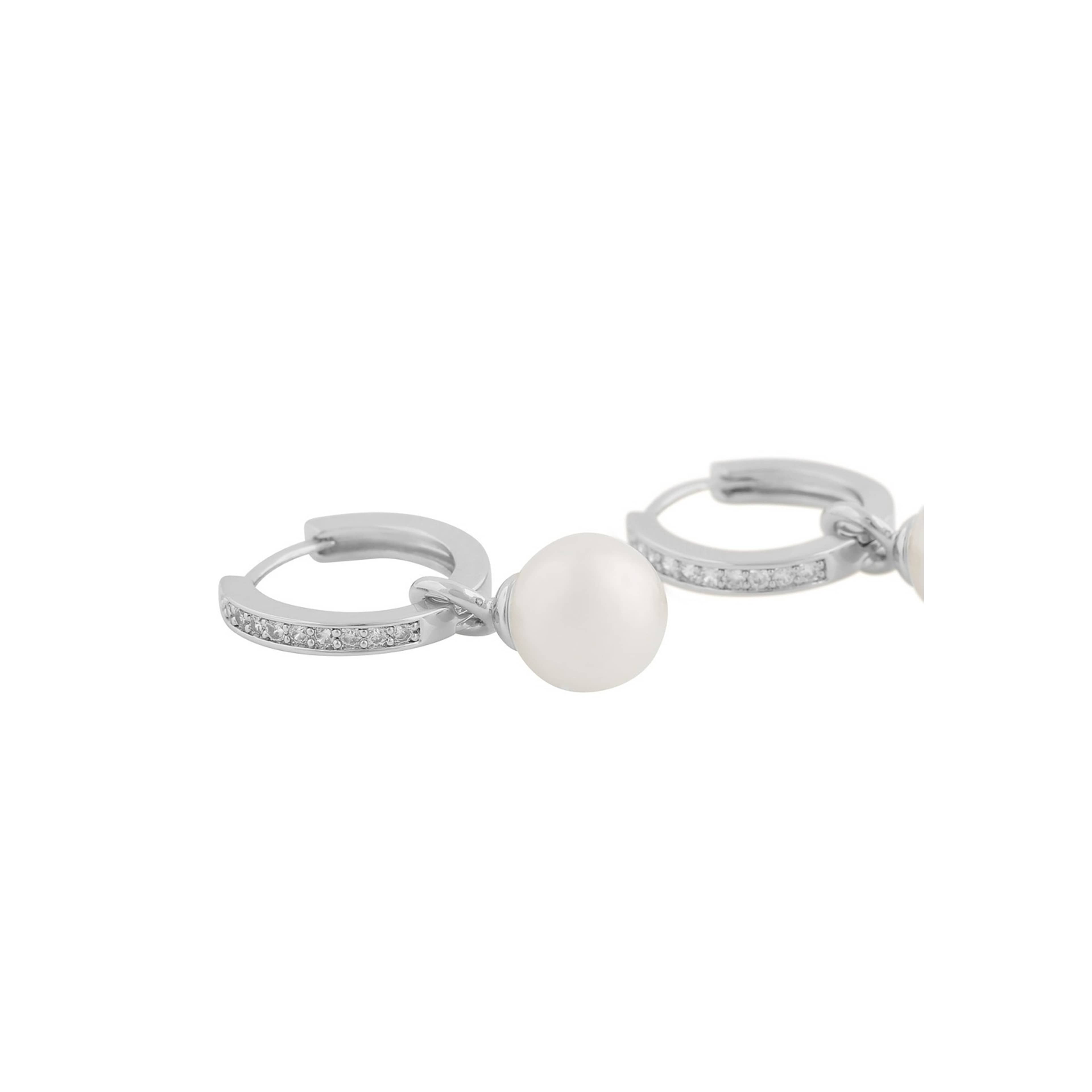 Core Pearl Ring Ear, från SNÖ of Sweden, i färgen s/white. Klicka för att öppna bilden i stort format