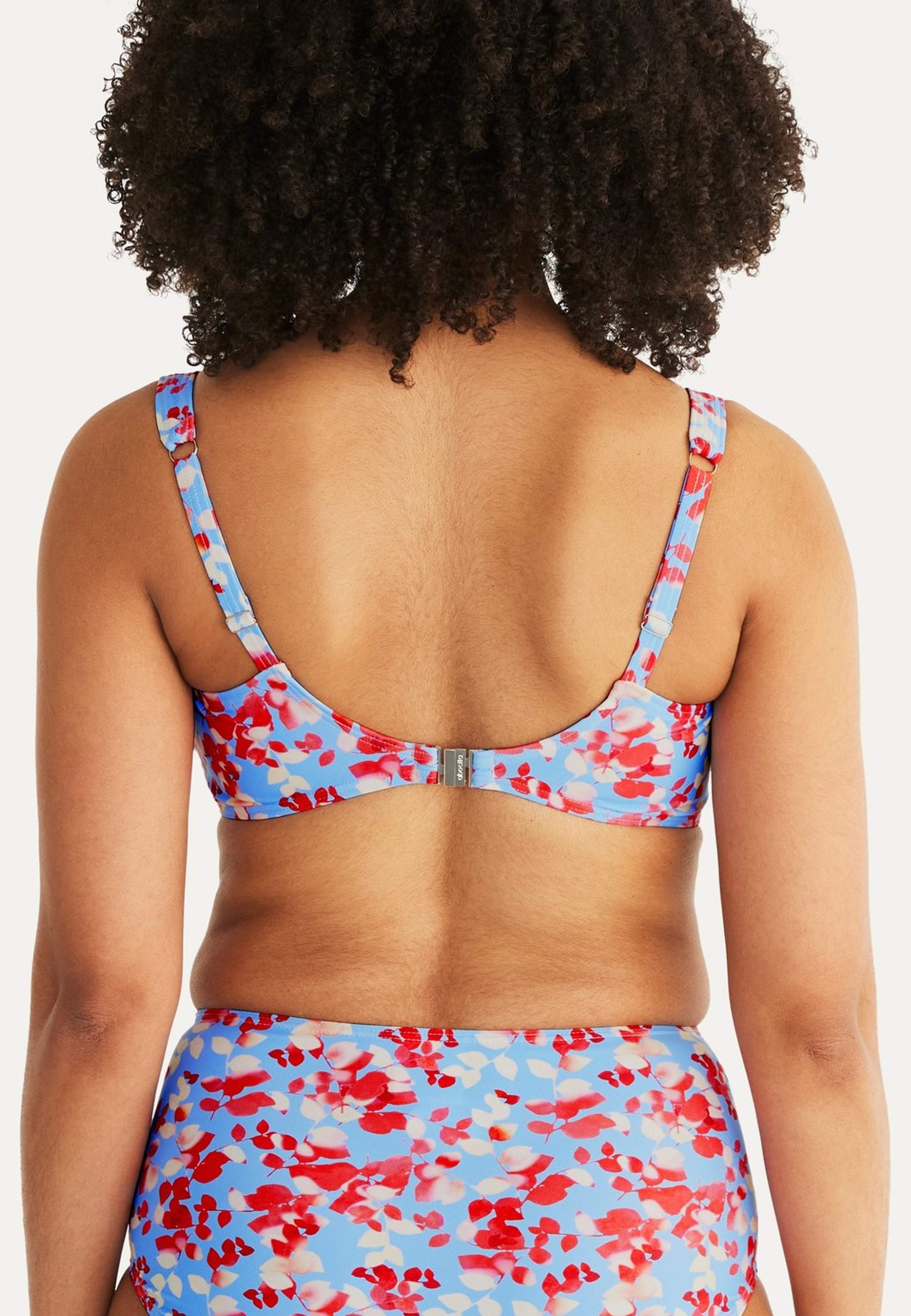 Malta Bikini-bh Utan Bygel, från Abecita by Swegmark, i färgen summer leaves. Klicka för att öppna bilden i stort format