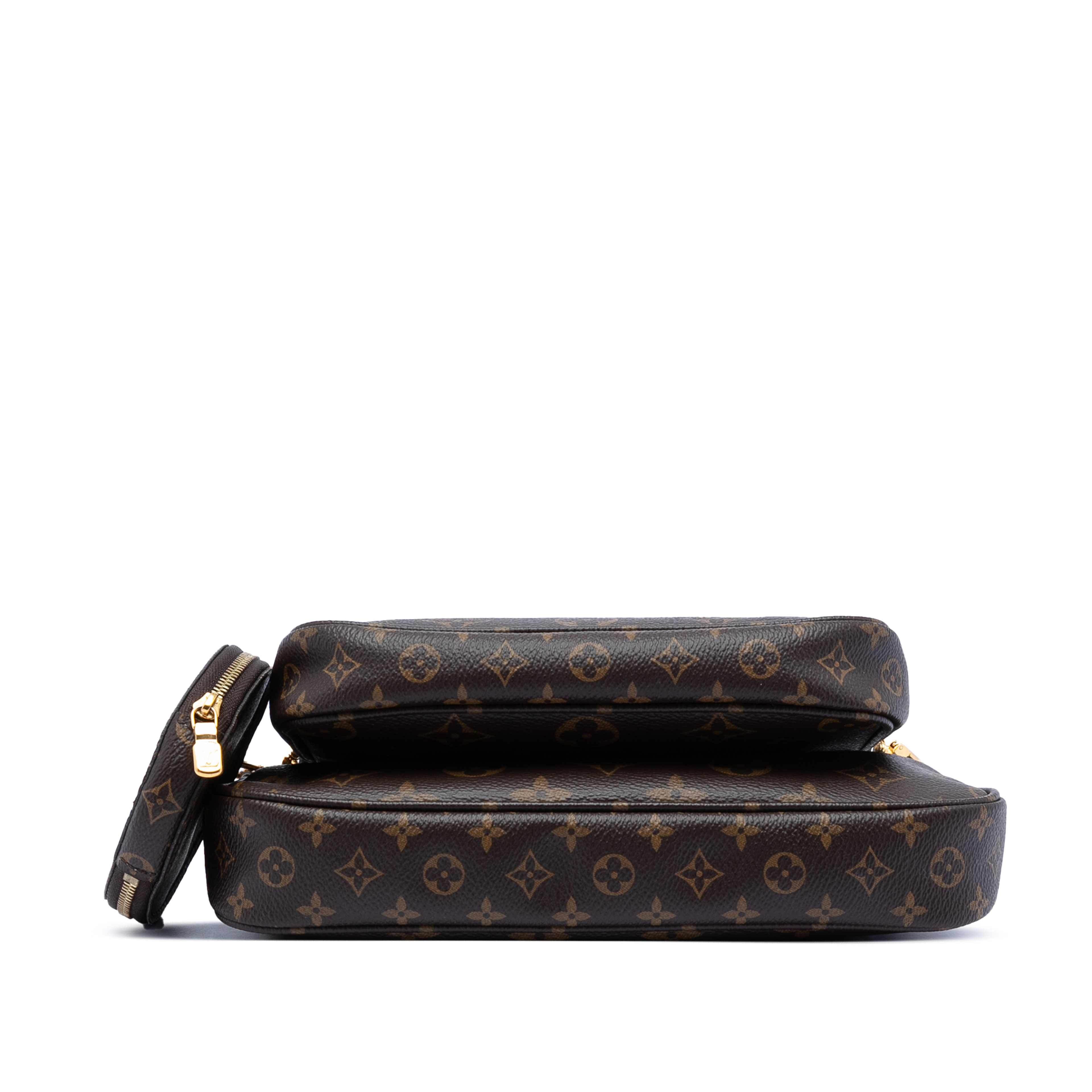 Louis Vuitton Monogram Multi Pochette Accessoires, från Luxclusif, i färgen brown. Klicka för att öppna bilden i stort format