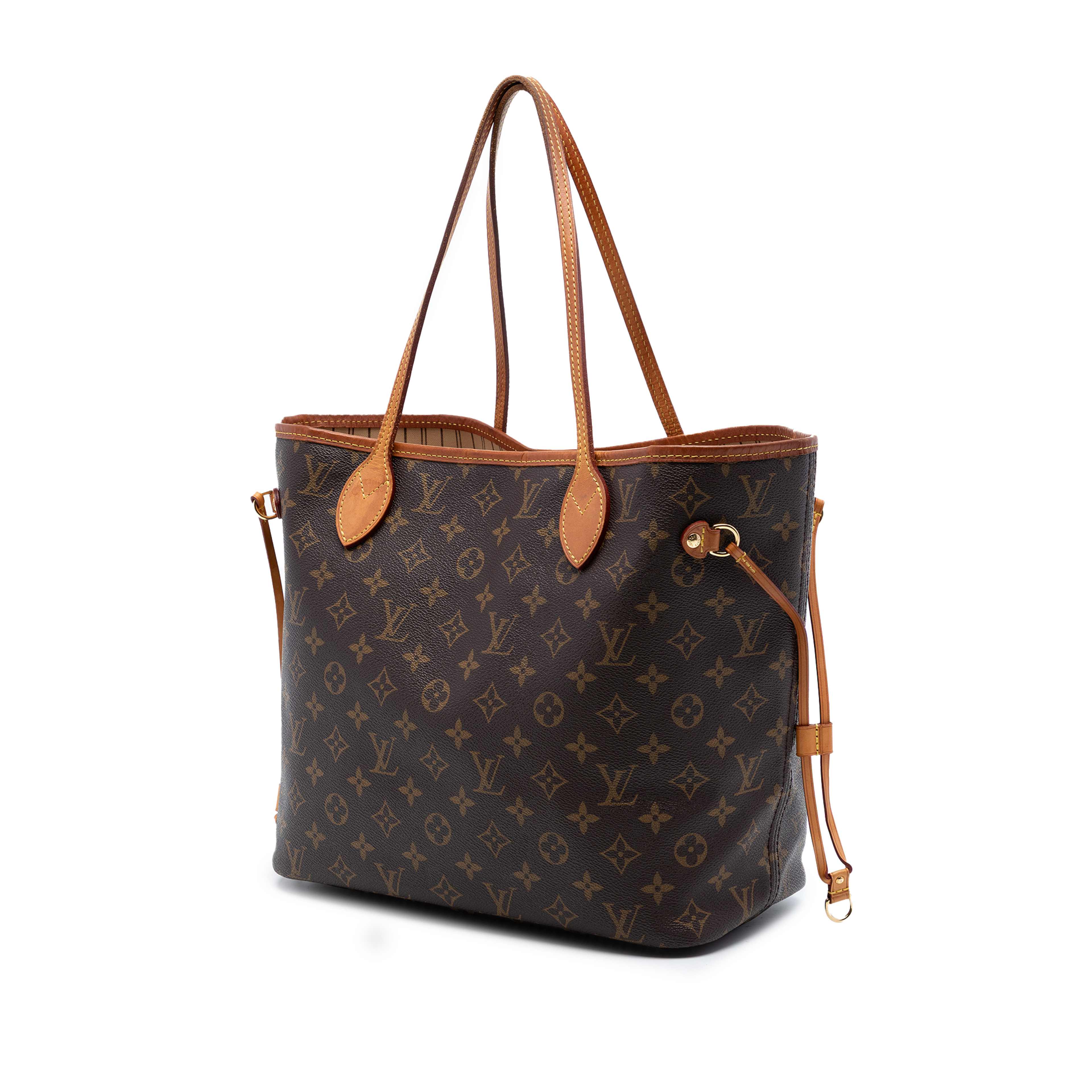 Louis Vuitton Monogram Neverfull Mm, från Luxclusif, i färgen brown. Klicka för att öppna bilden i stort format