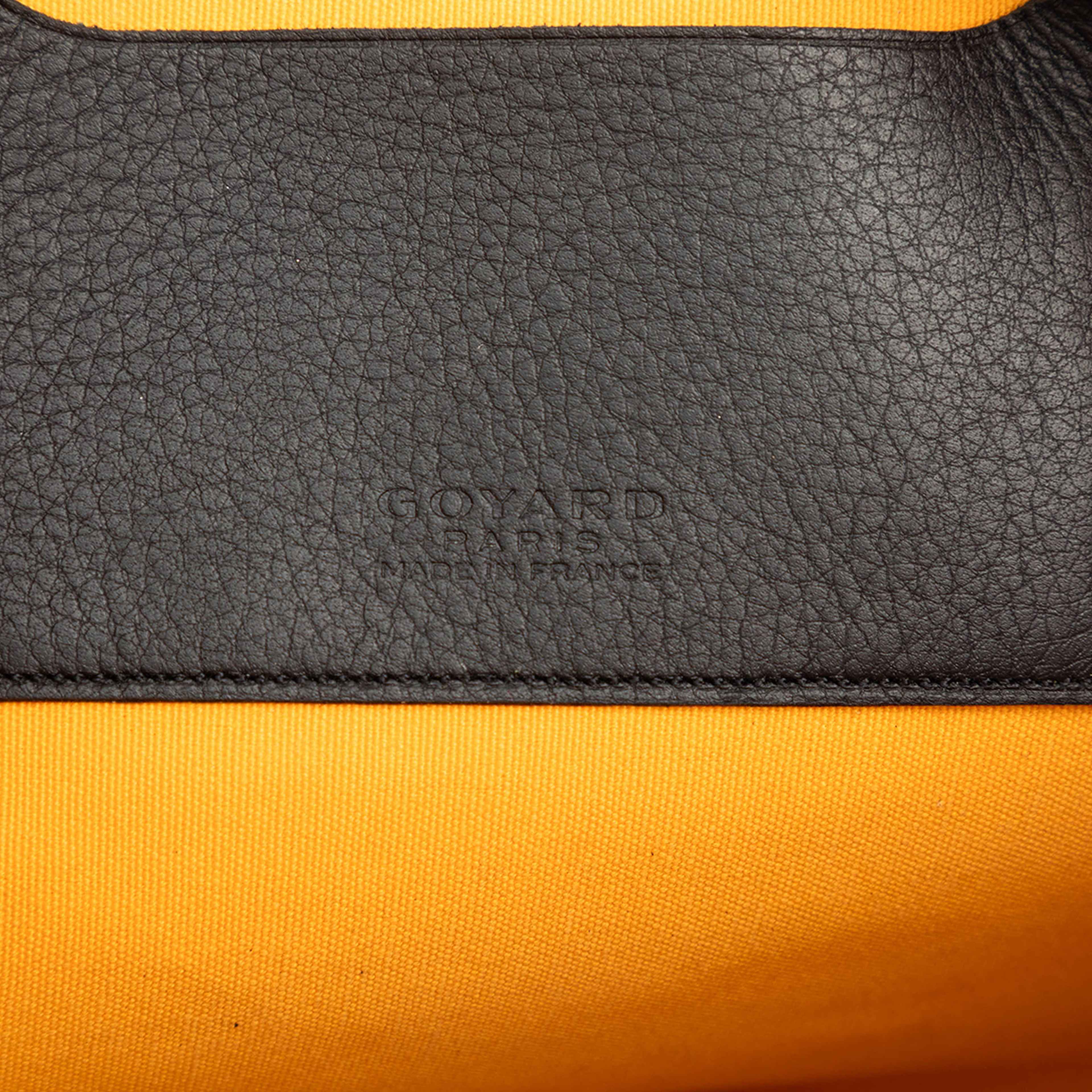 Goyard Goyardine Senat Mm, från Luxclusif, i färgen svart. Klicka för att öppna bilden i stort format