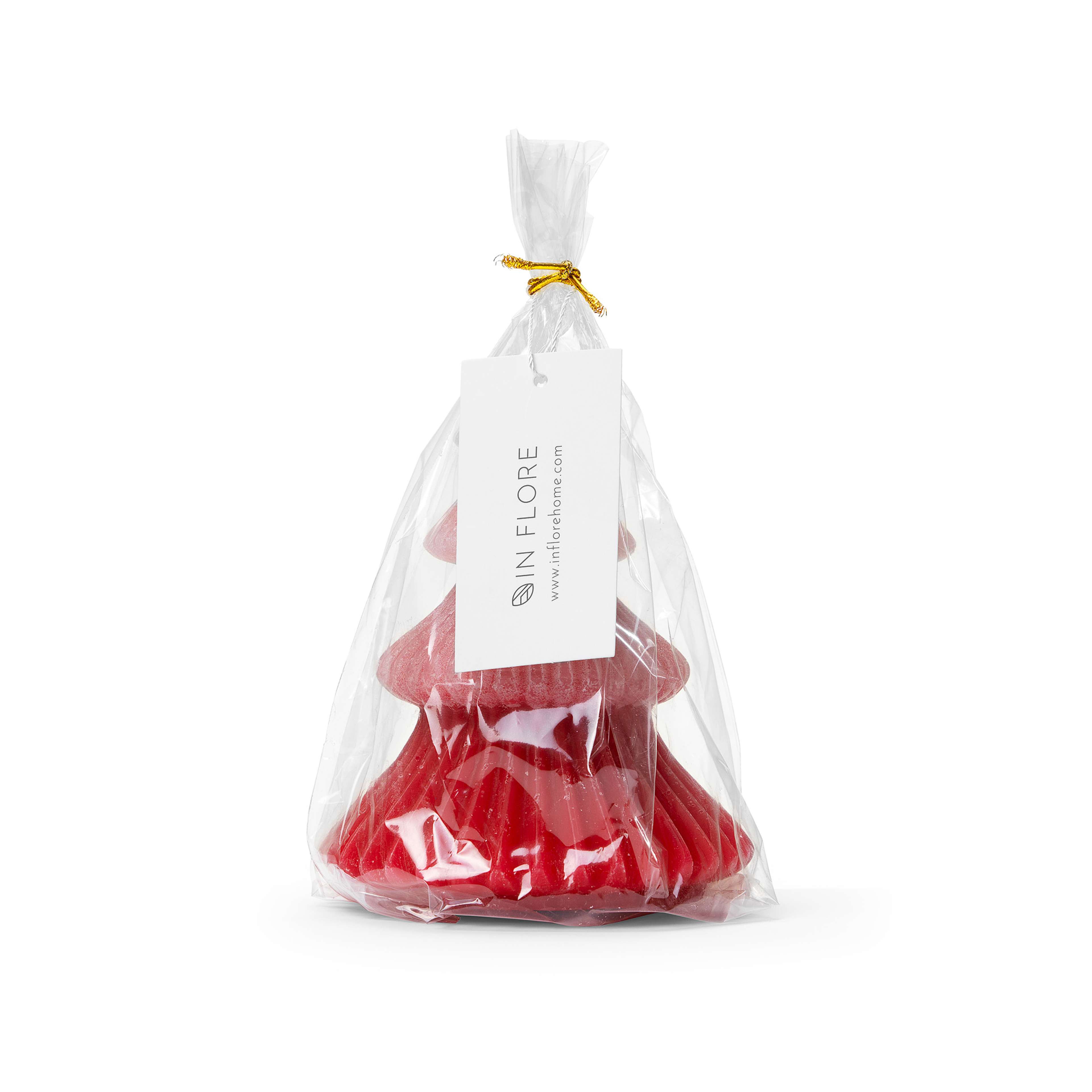 Gran Ljus, från In Flore, i färgen röd. Klicka för att öppna bilden i stort format