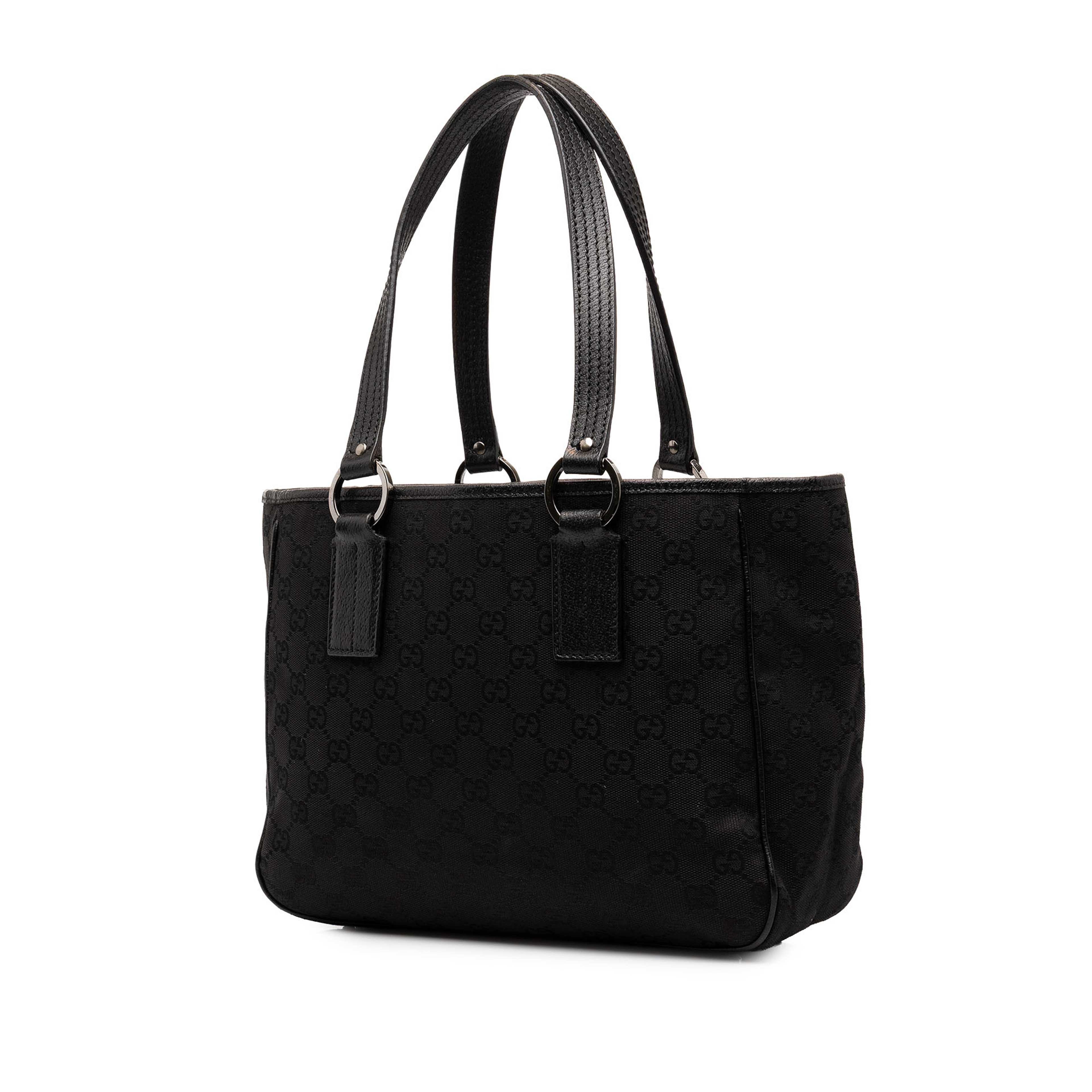 Gucci Gg Canvas Tote, från Luxclusif, i färgen svart. Klicka för att öppna bilden i stort format