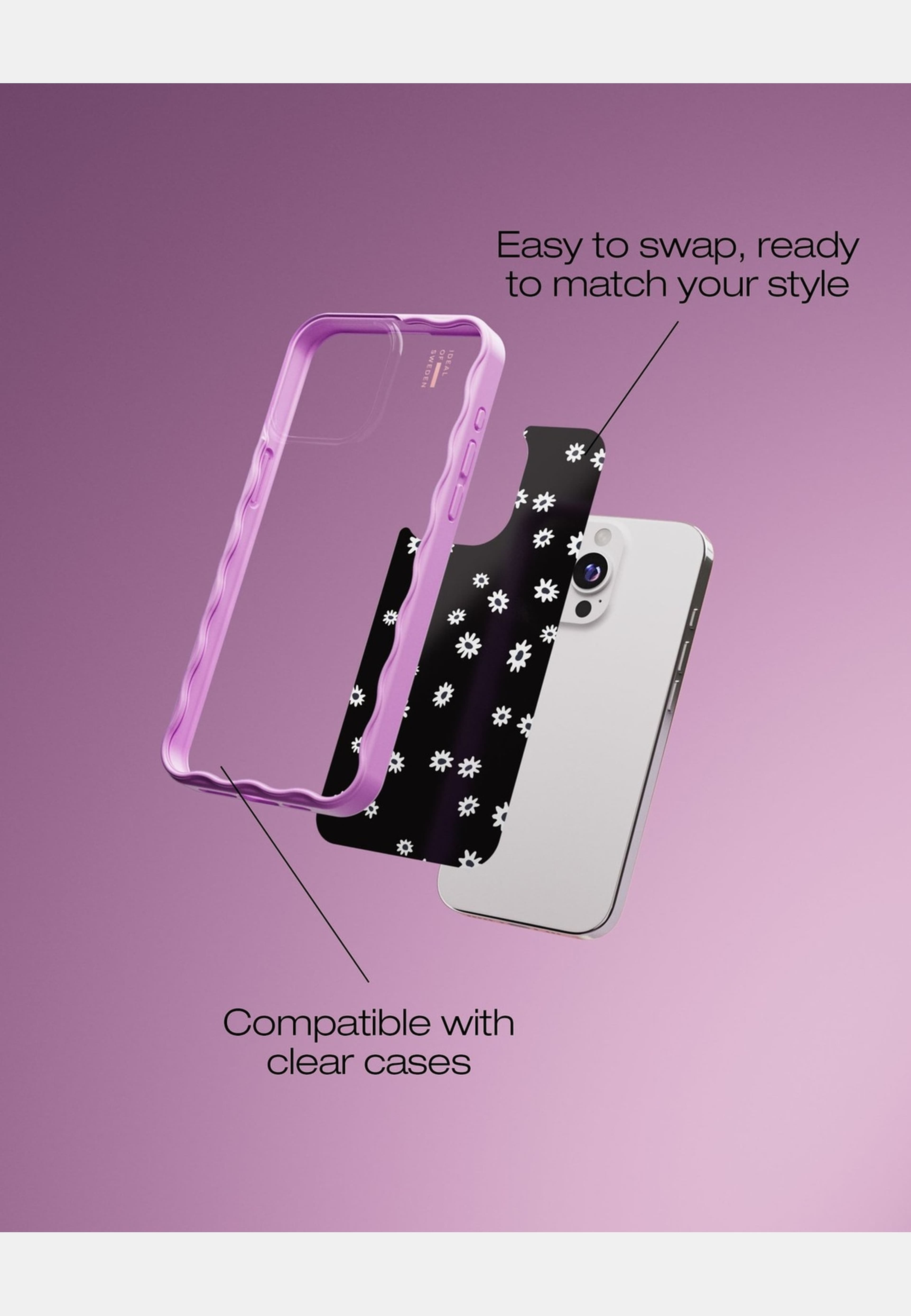 Print Pack Iphone, från Ideal Of Sweden, i färgen black. Klicka för att öppna bilden i stort format