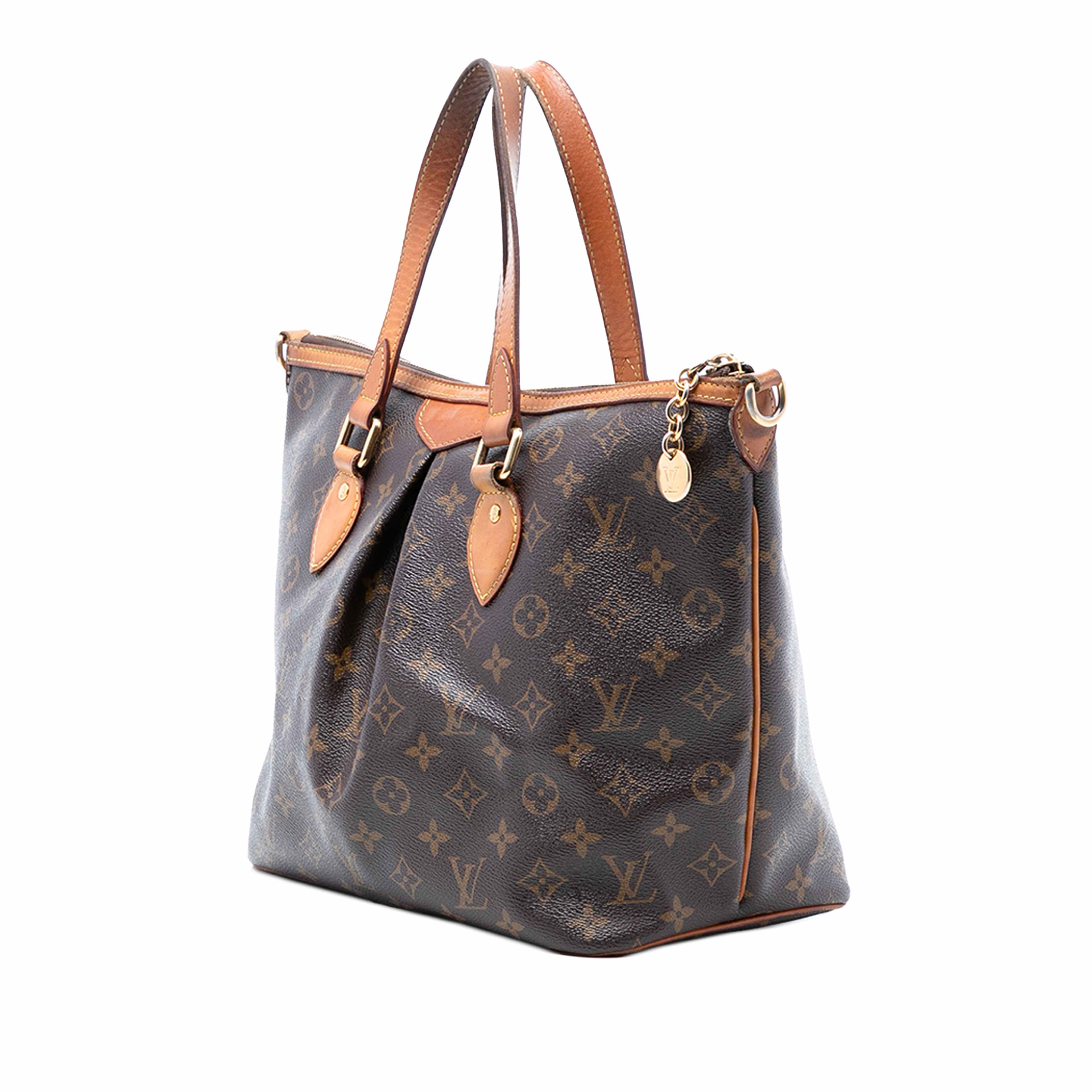 Louis Vuitton Monogram Palermo Pm, från Luxclusif, i färgen brown. Klicka för att öppna bilden i stort format