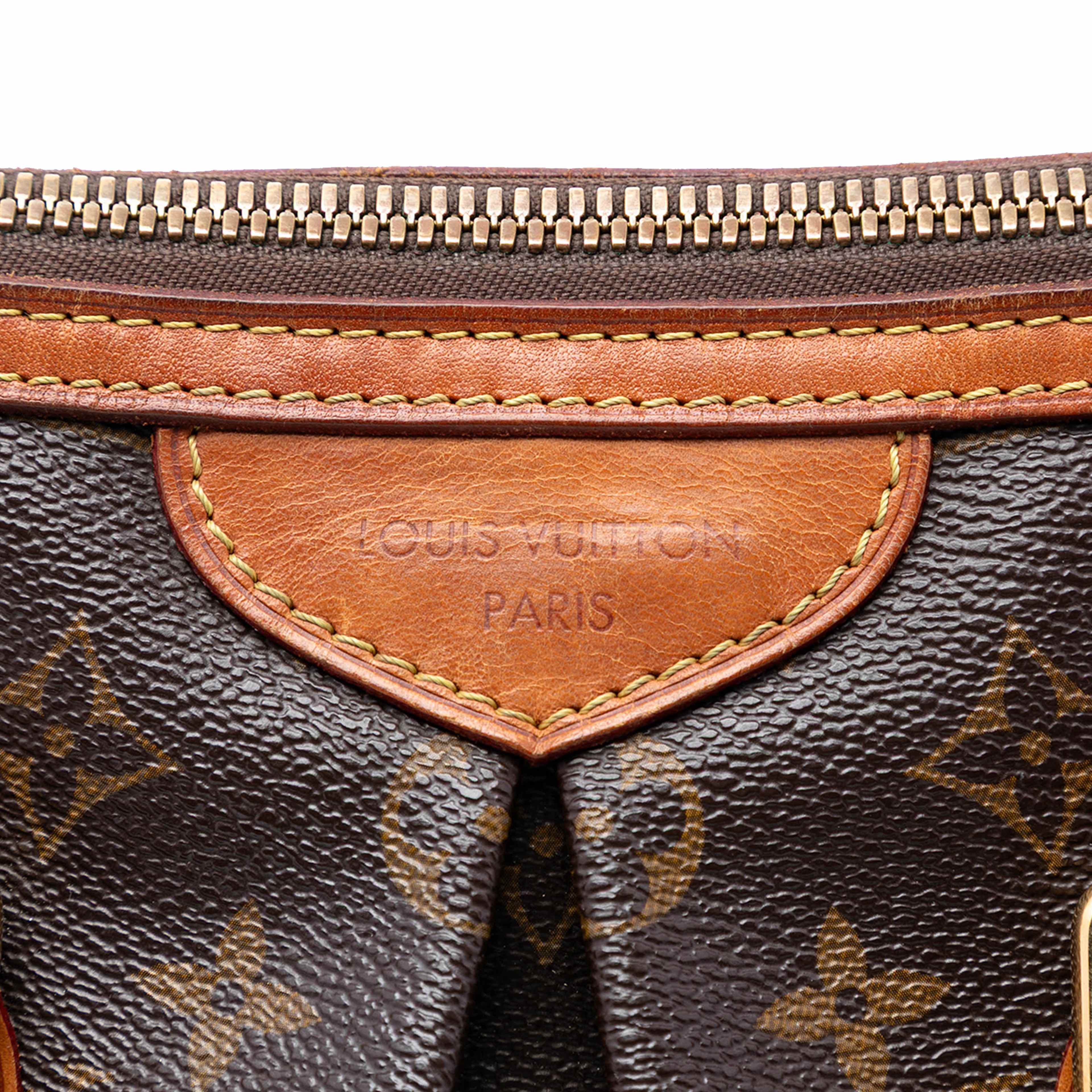 Louis Vuitton Monogram Palermo Pm, från Luxclusif, i färgen brown. Klicka för att öppna bilden i stort format