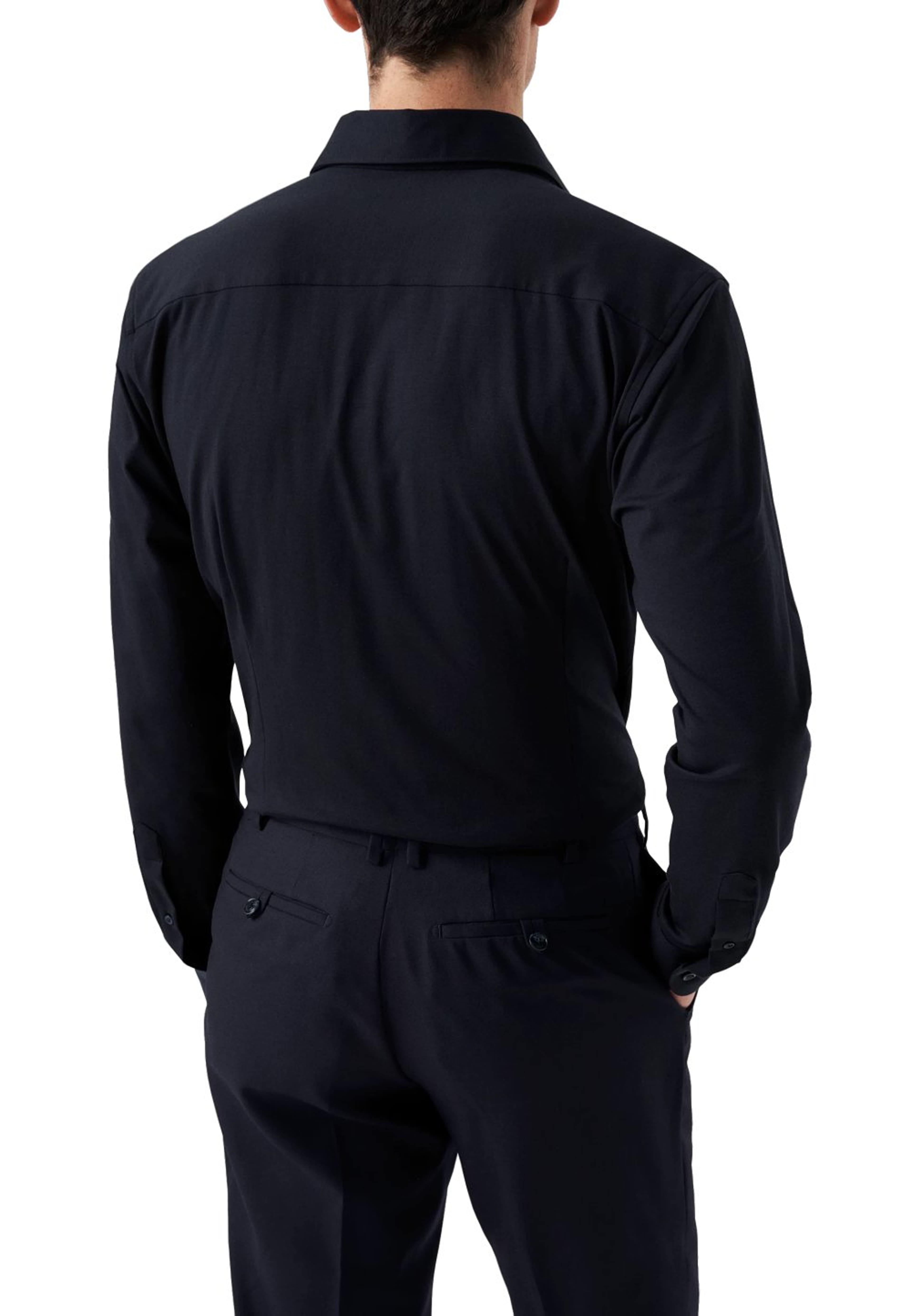 Bomullsskjorta Med Fyrvägsstretch Contemporary Fit