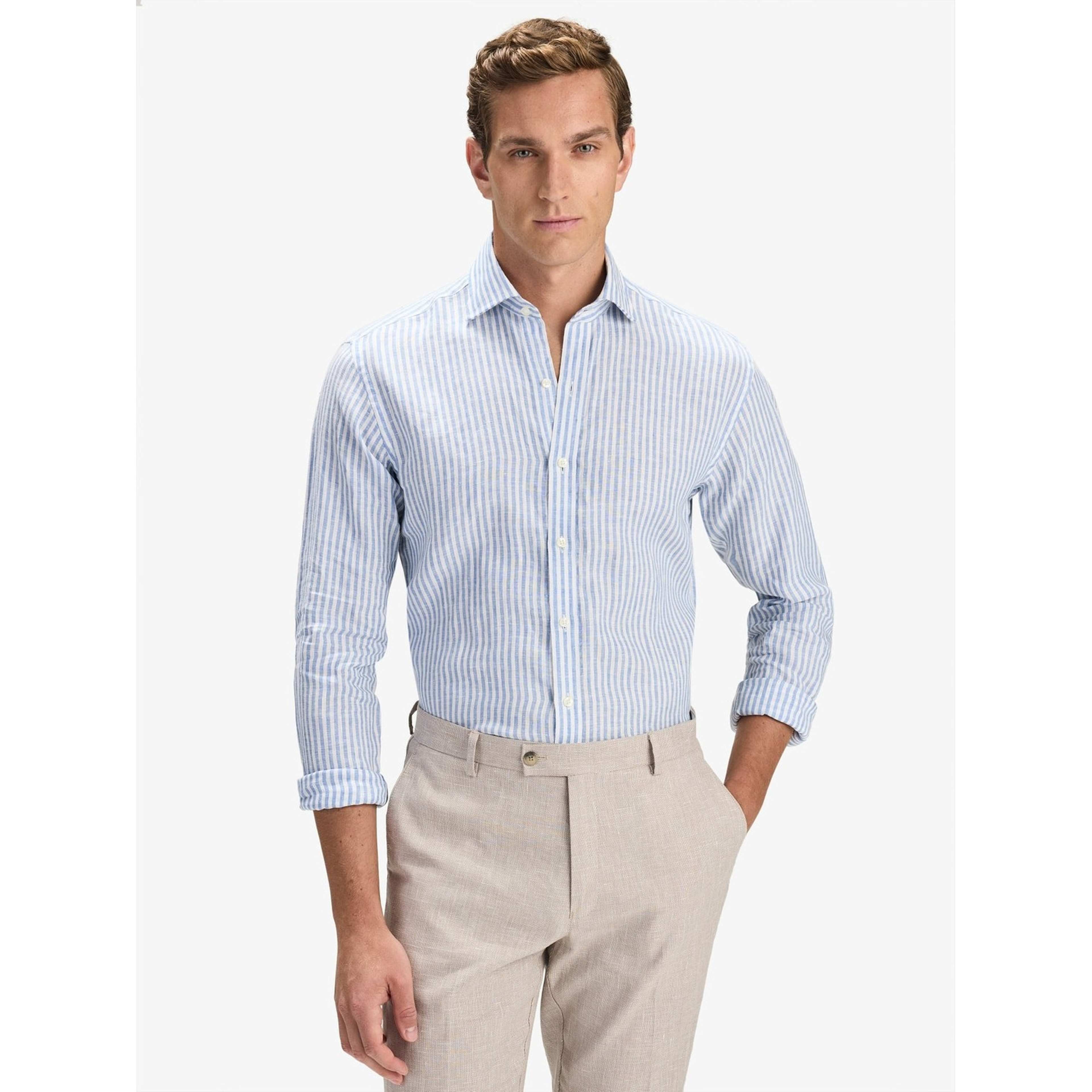 Linen Striped Smart Shirt (lino)
