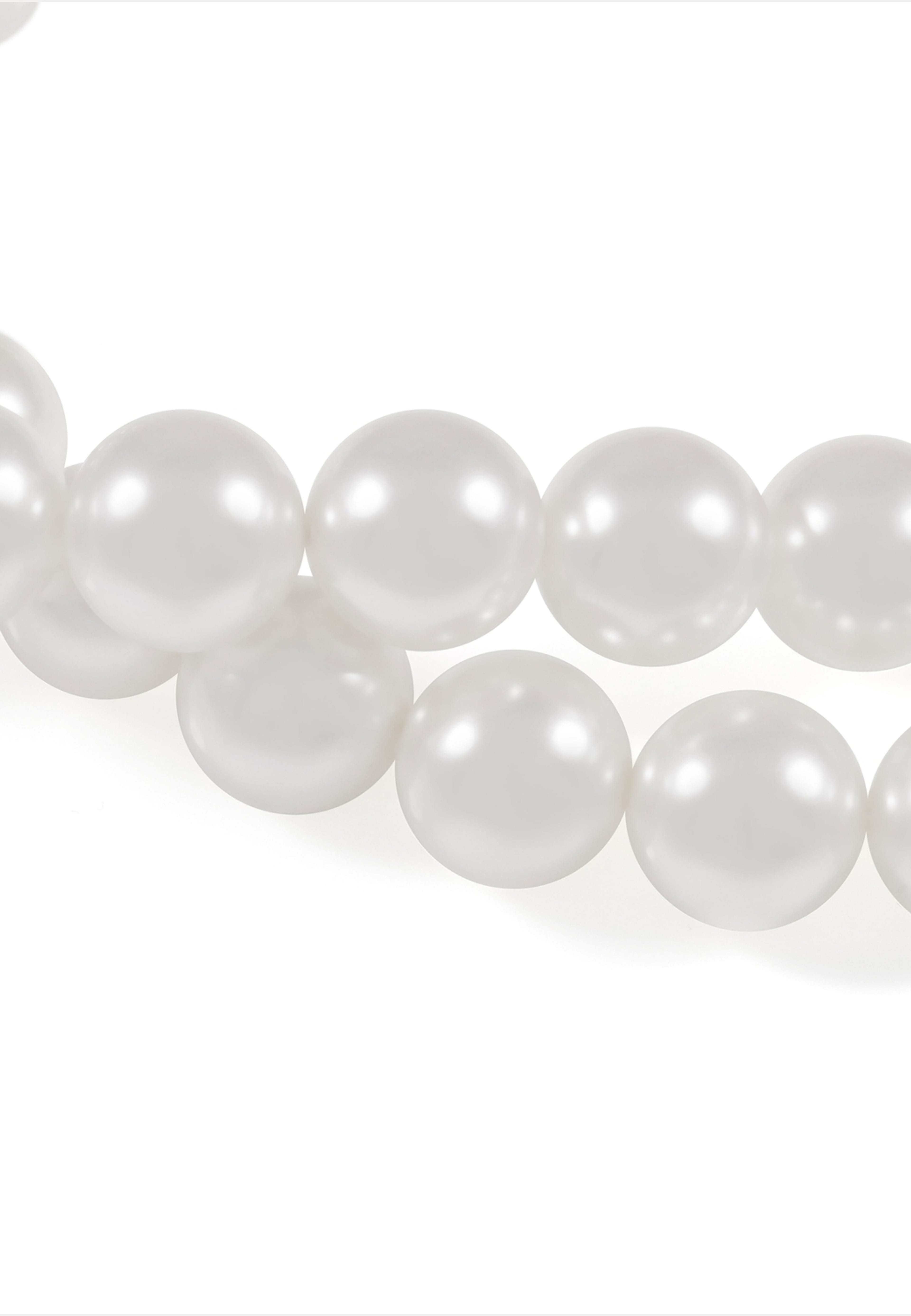Snö Icon Two Row Big Pearl Neck