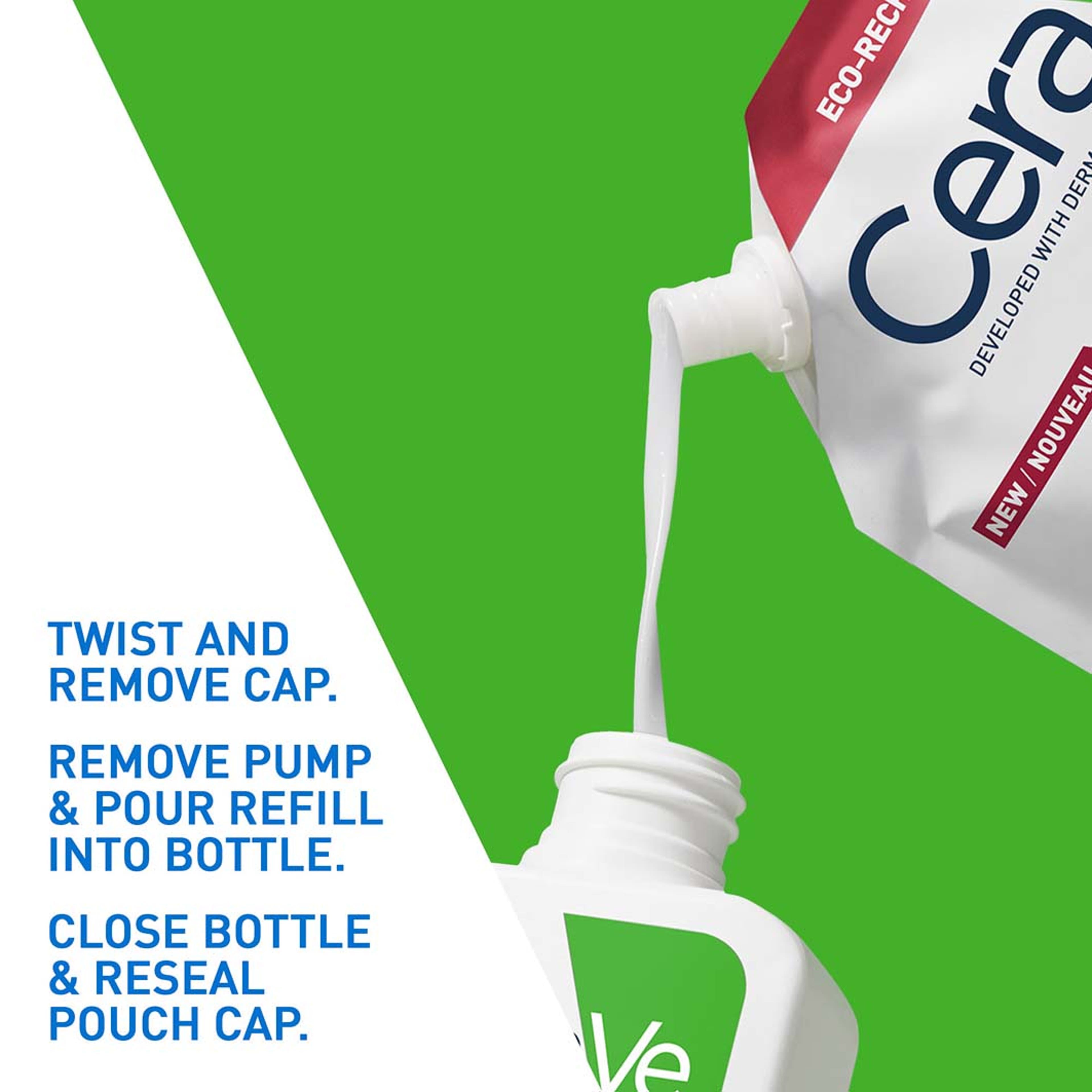 Hydrating Cleanser Refill, från CeraVe. Klicka för att öppna bilden i stort format