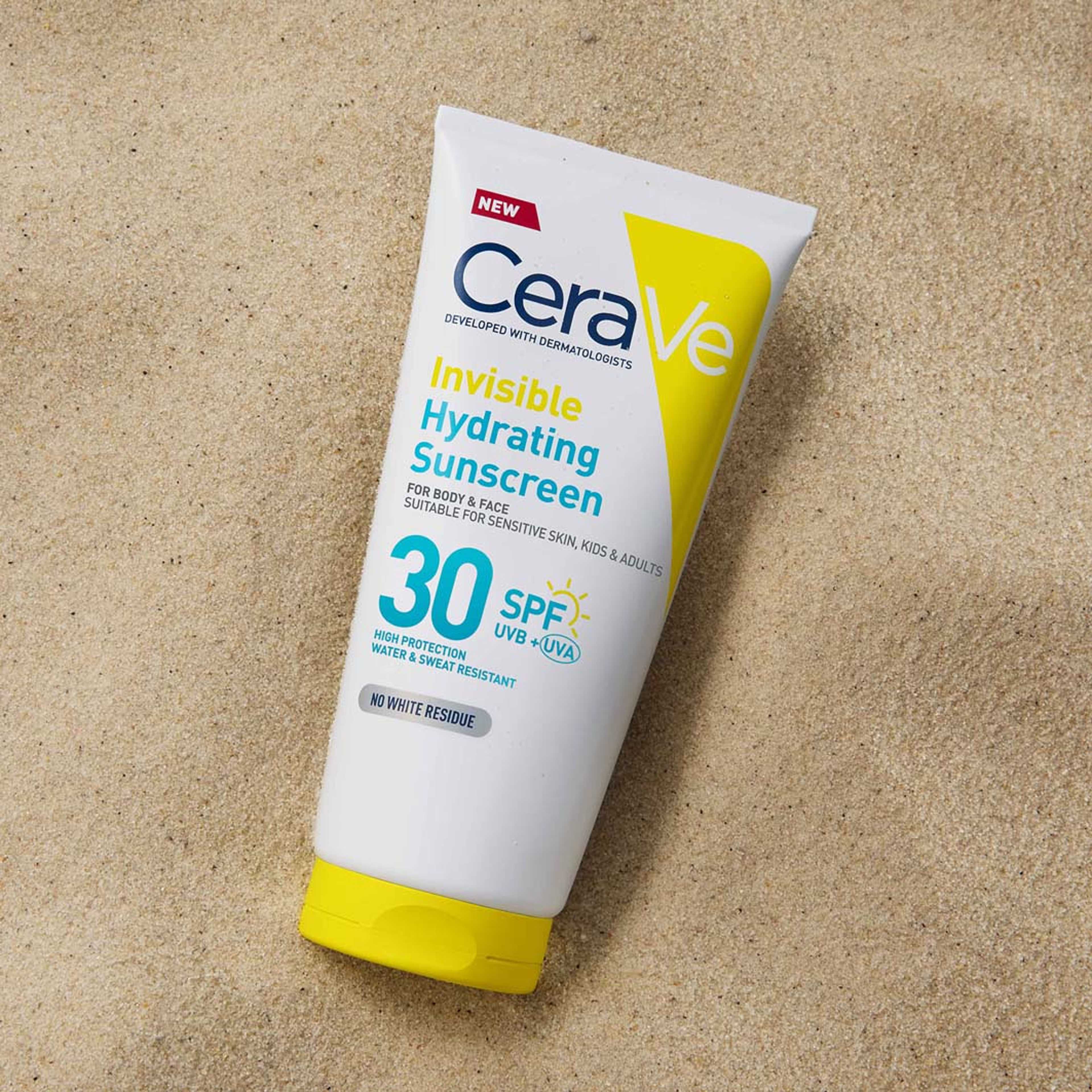 Invisible Hydrating Sunscreen SPF30, från CeraVe. Klicka för att öppna bilden i stort format