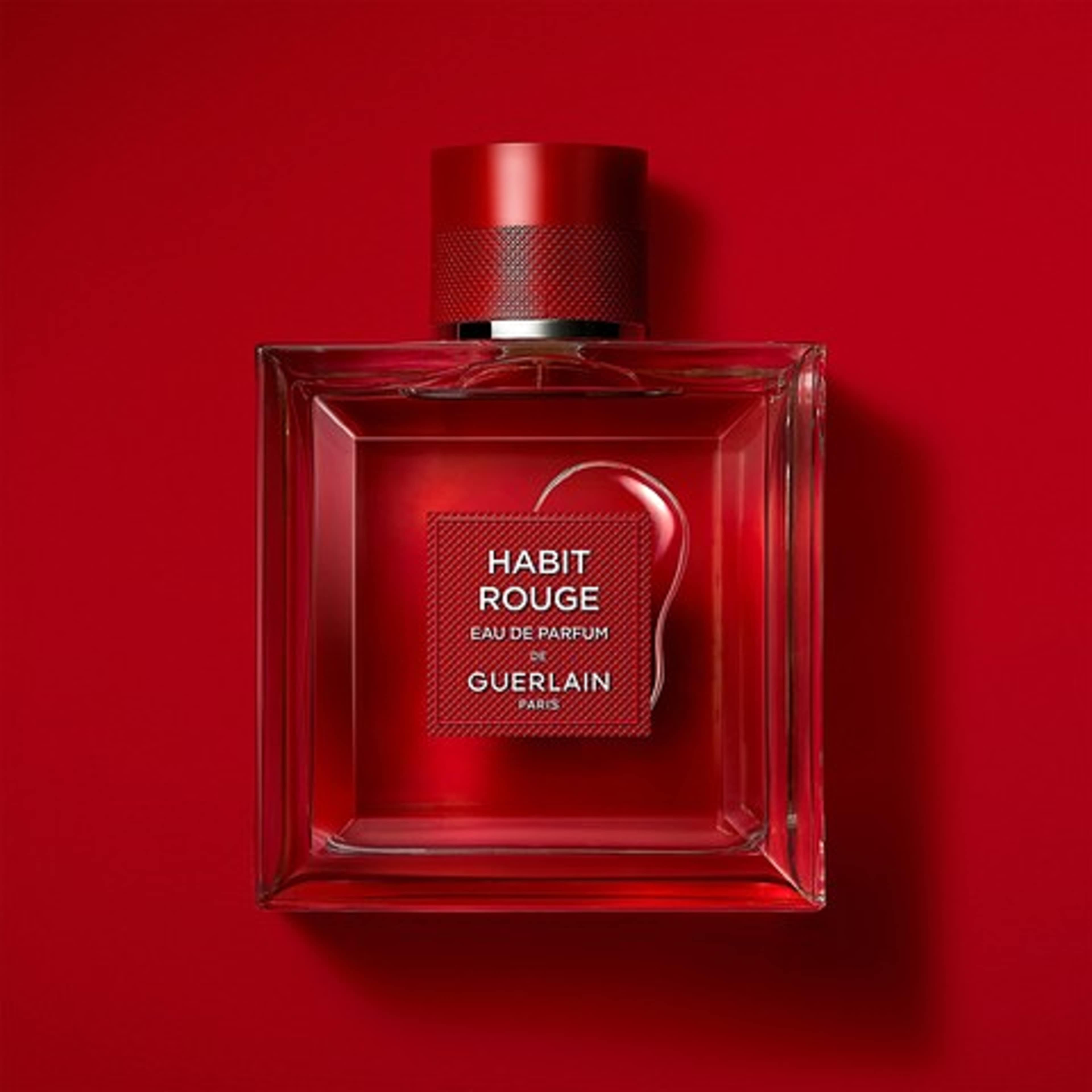Habit Rouge Eau de Parfum, från Guerlain. Klicka för att öppna bilden i stort format