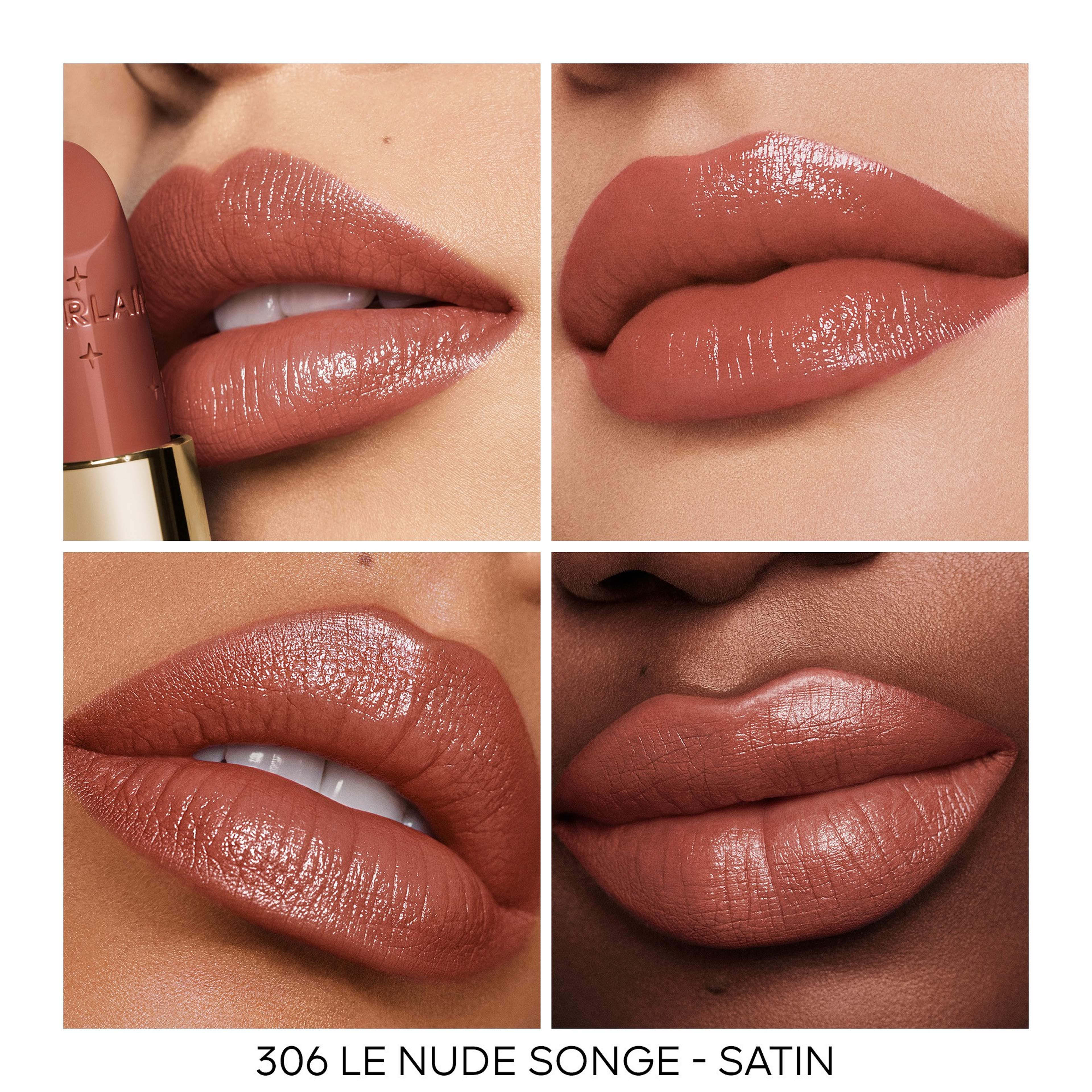 Rouge G Lipstick Satin, från Guerlain, i färgen Le Nude Songe. Klicka för att öppna bilden i stort format