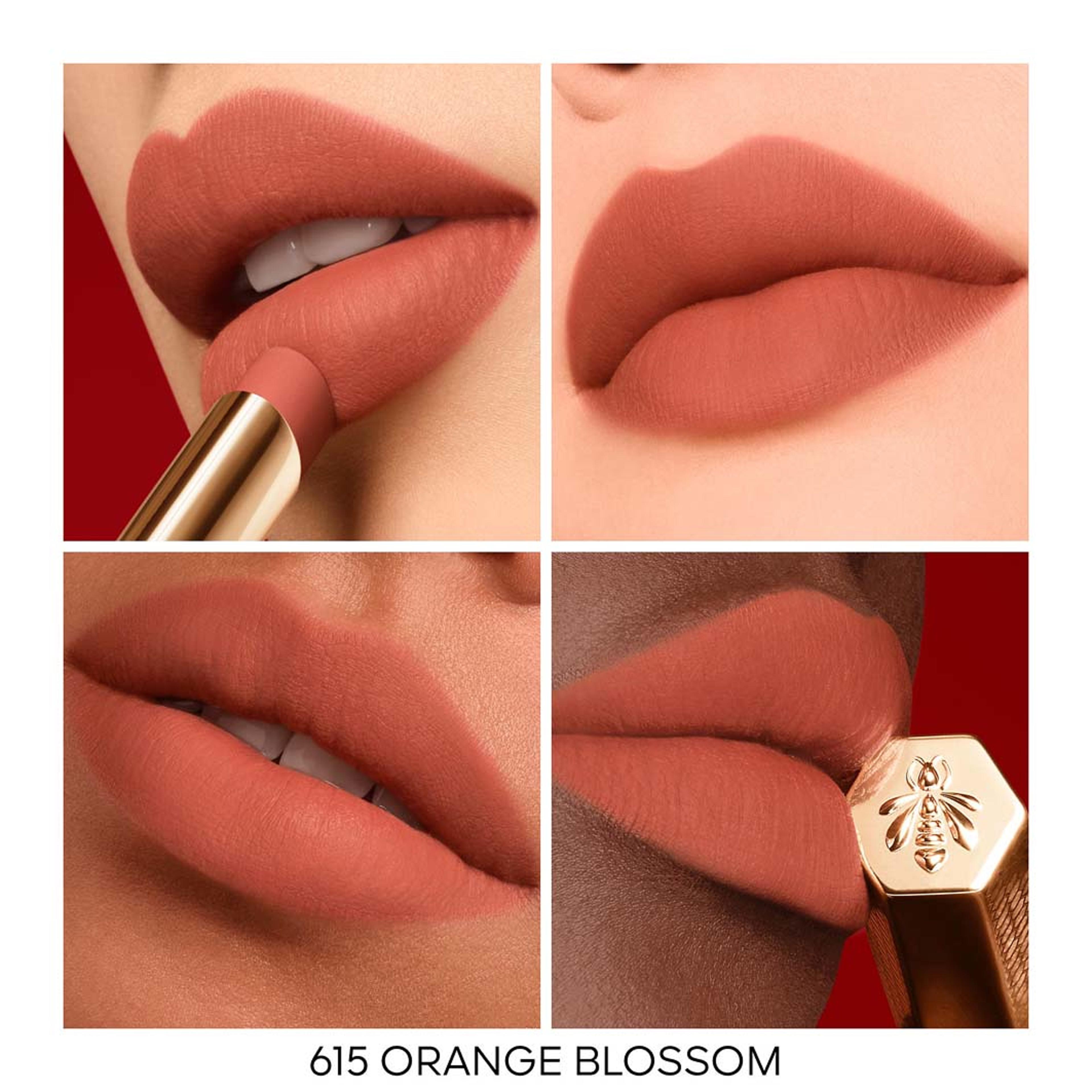 KissKiss Honey-Infused Intense Lipstick, från Guerlain, i färgen Orange Nude. Klicka för att öppna bilden i stort format