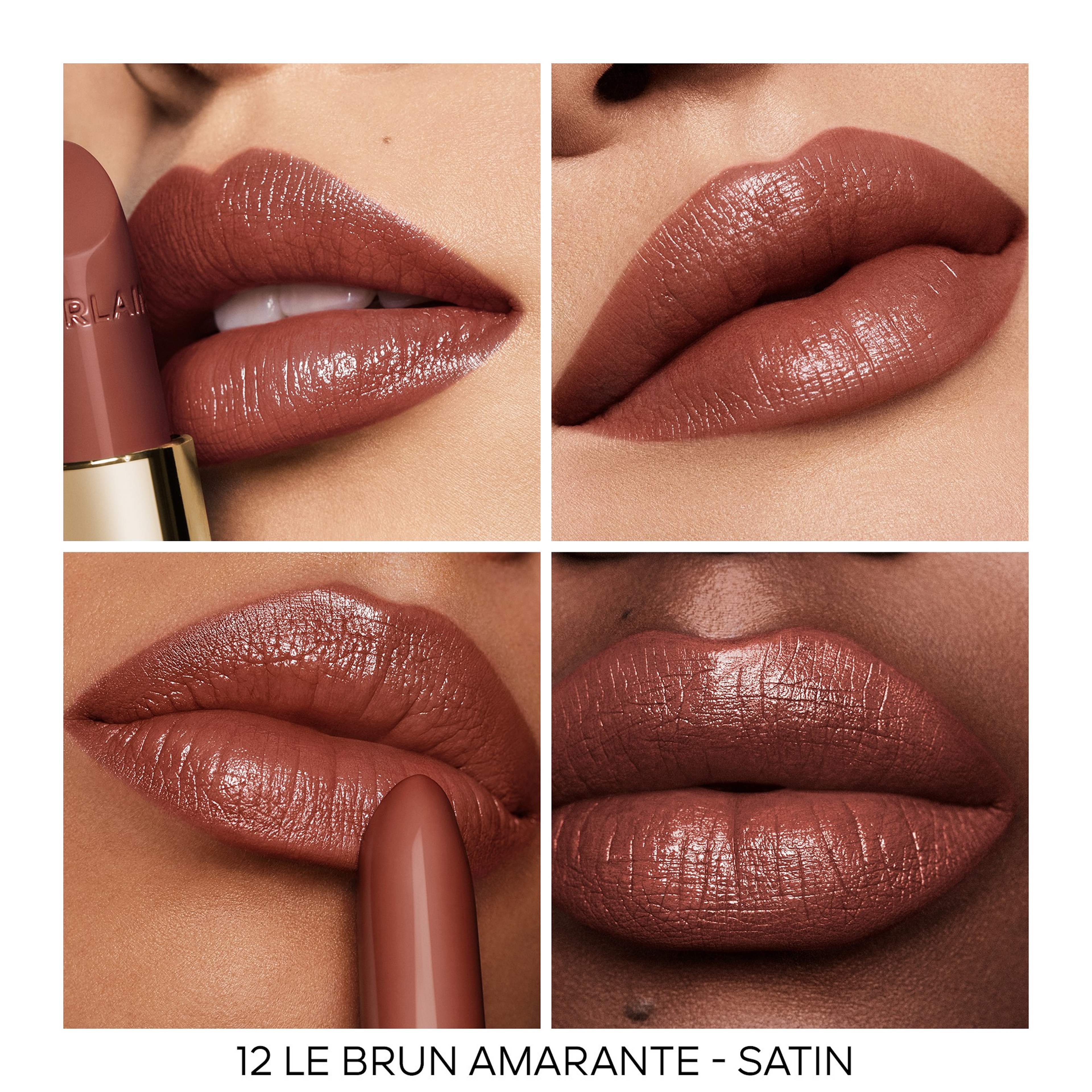 Rouge G Lipstick Satin, från Guerlain, i färgen 12 Brown. Klicka för att öppna bilden i stort format