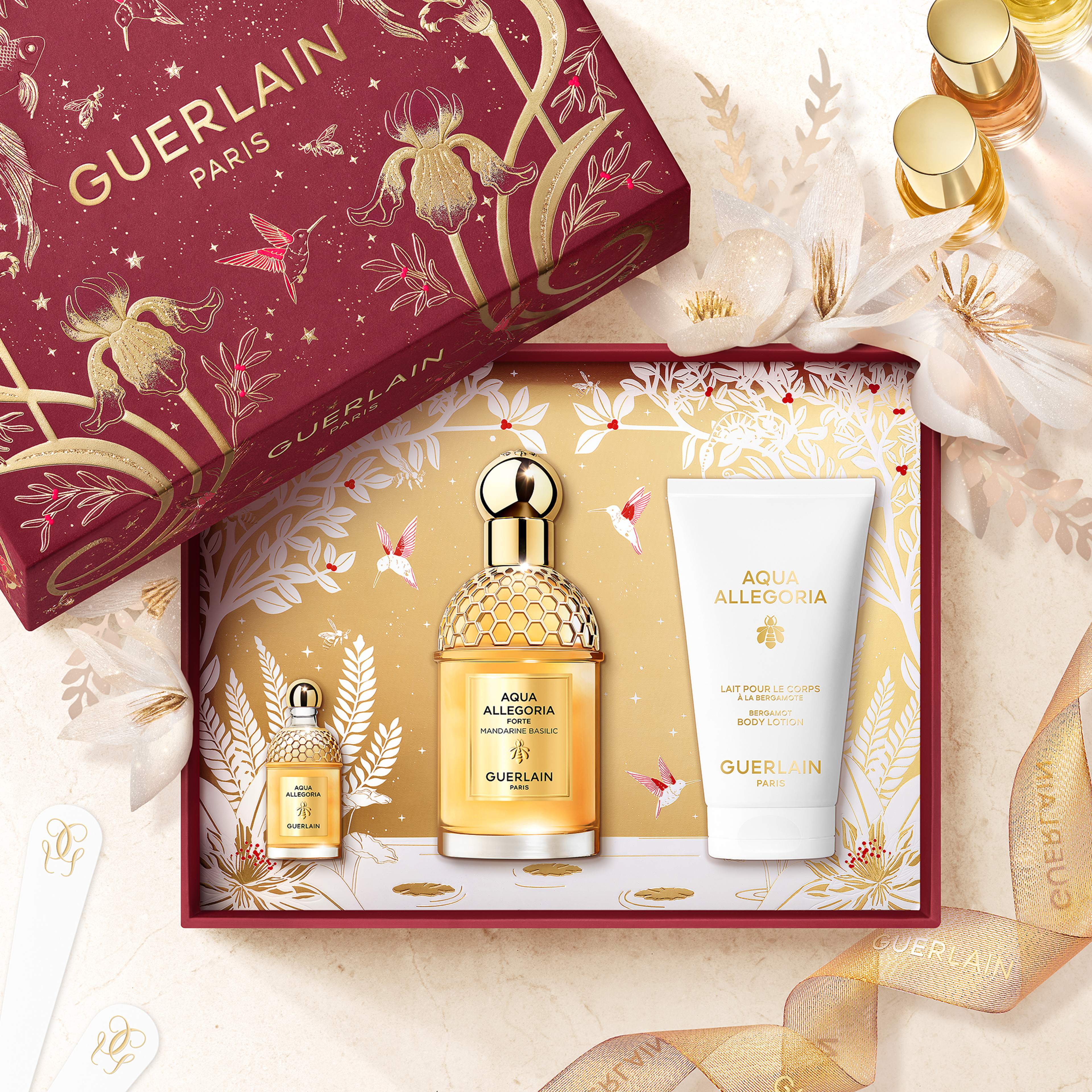 Mandarin Basilic EDP Christmas Gift Box, från Guerlain. Klicka för att öppna bilden i stort format