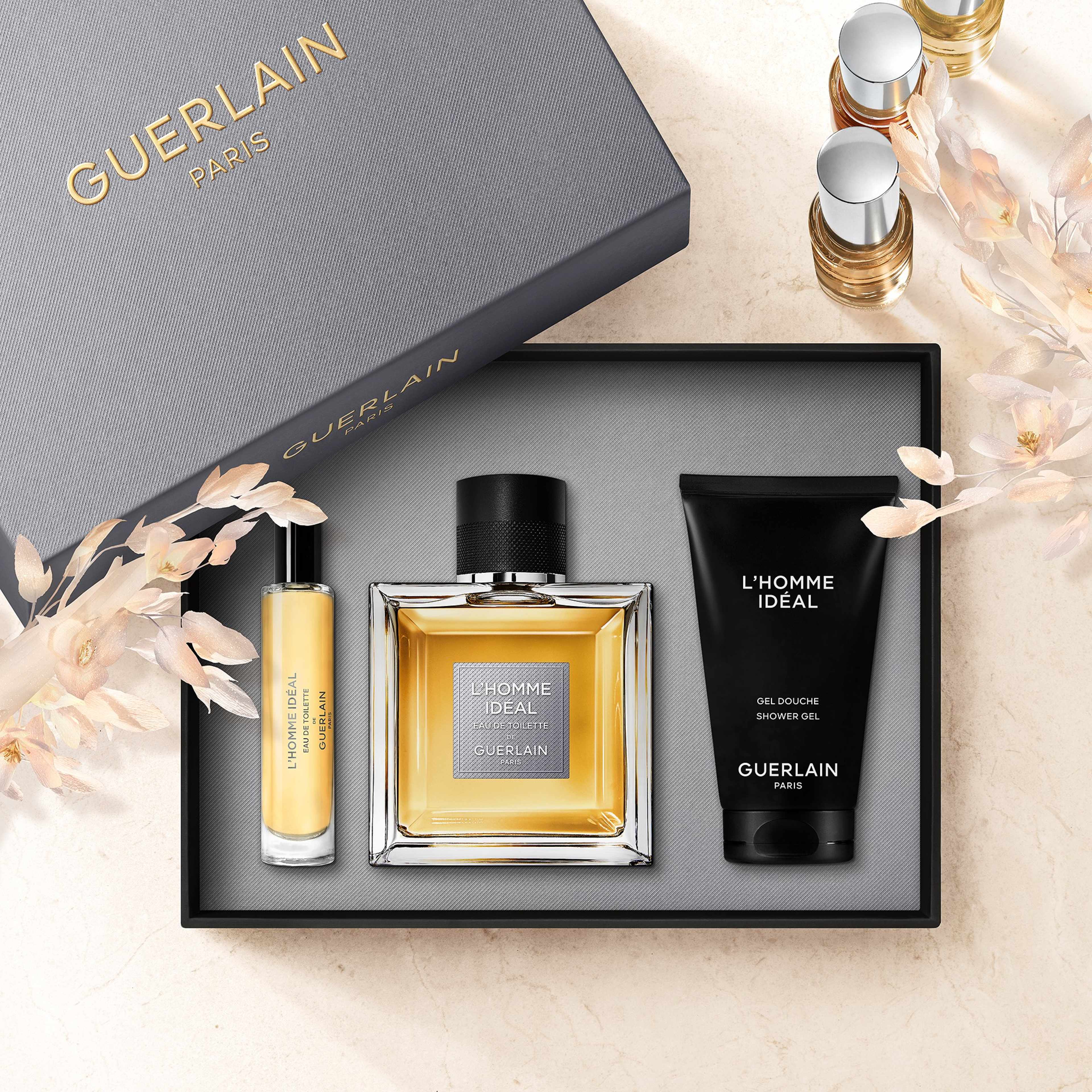 L'Homme Idéal Christmas Gift Box, från Guerlain. Klicka för att öppna bilden i stort format