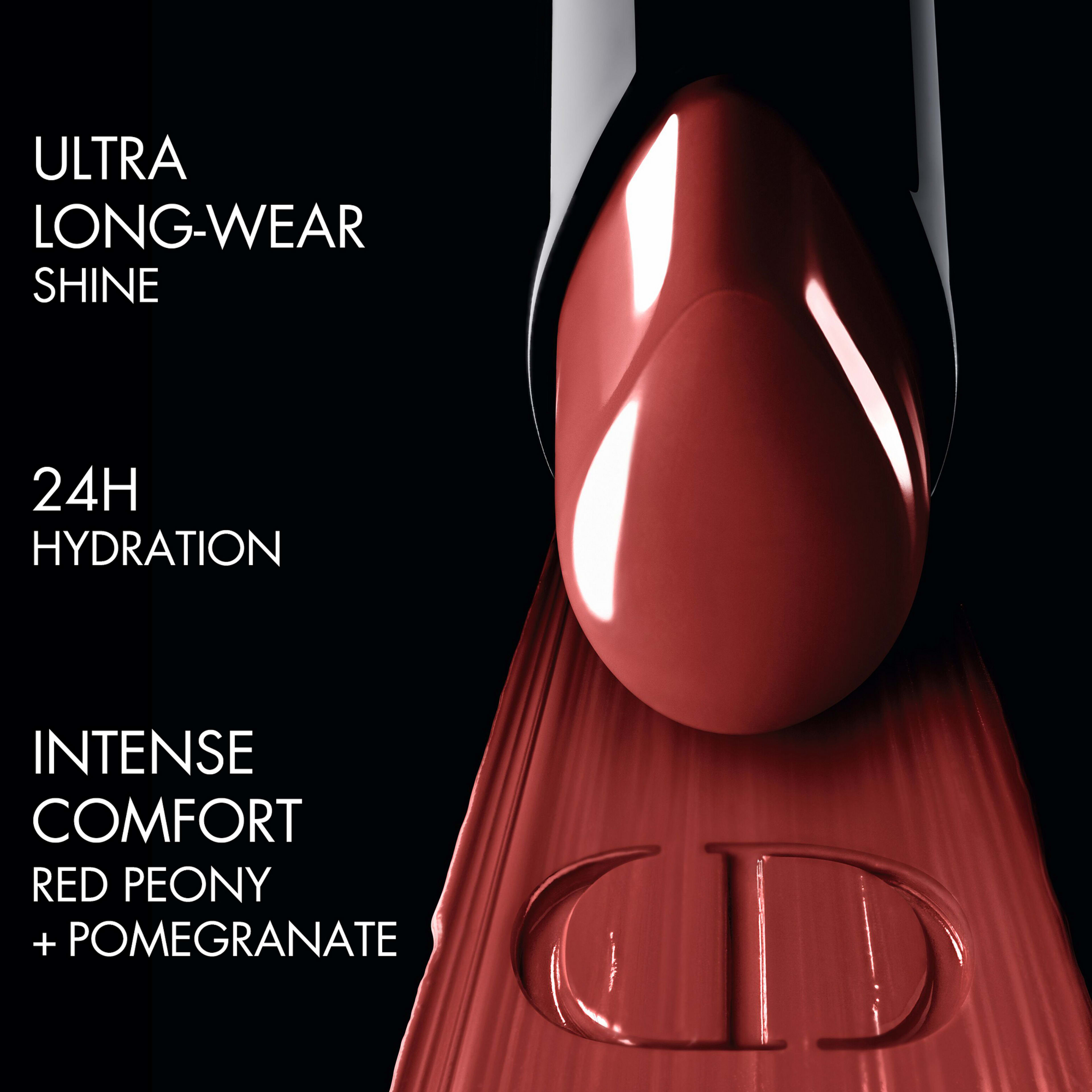 Rouge Dior On Stage Ultra Longwear Lipstick with a Shine Finish, från DIOR, i färgen 565. Klicka för att öppna bilden i stort format