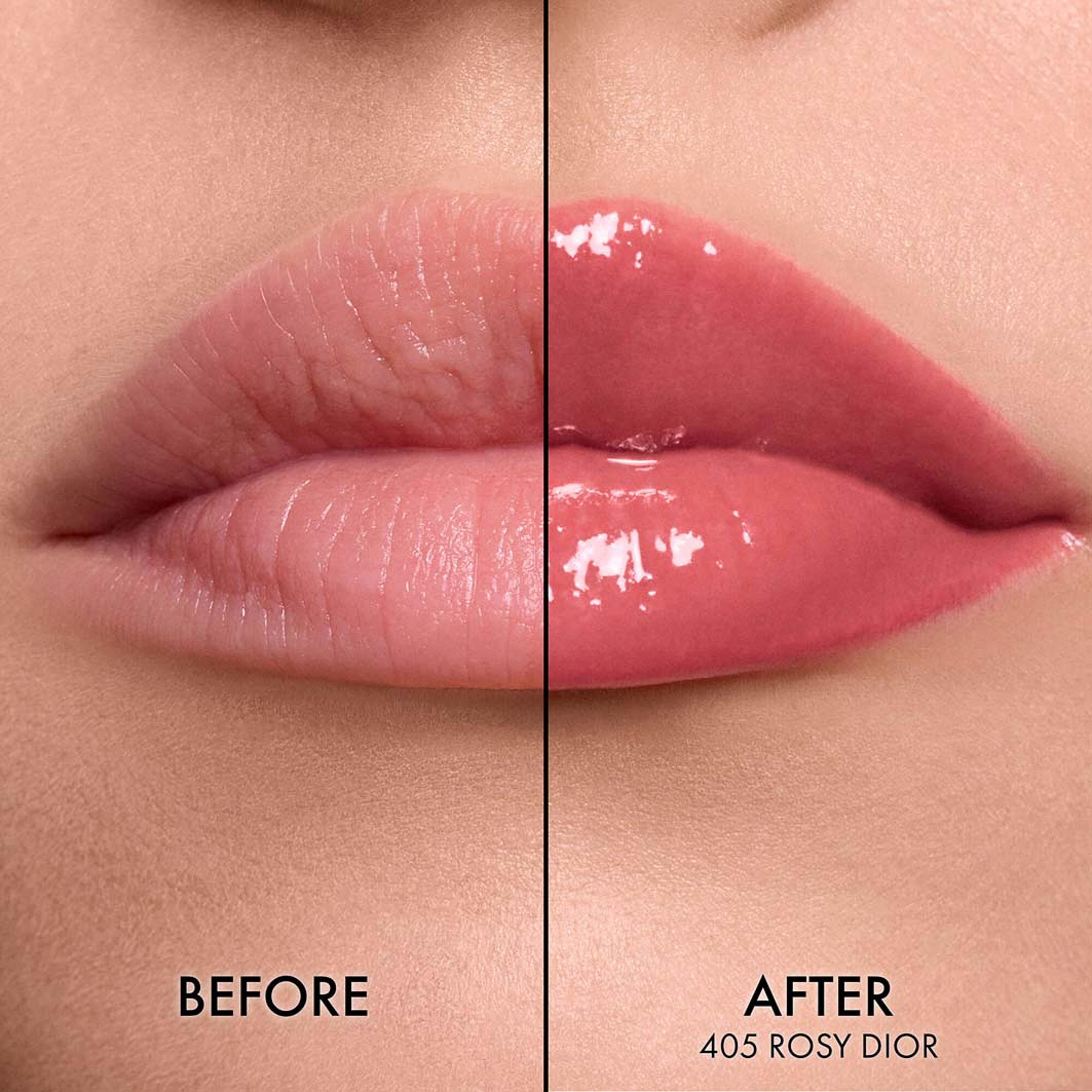 Dior Addict Glass Lipstick, från DIOR, i färgen Rosy Dior. Klicka för att öppna bilden i stort format