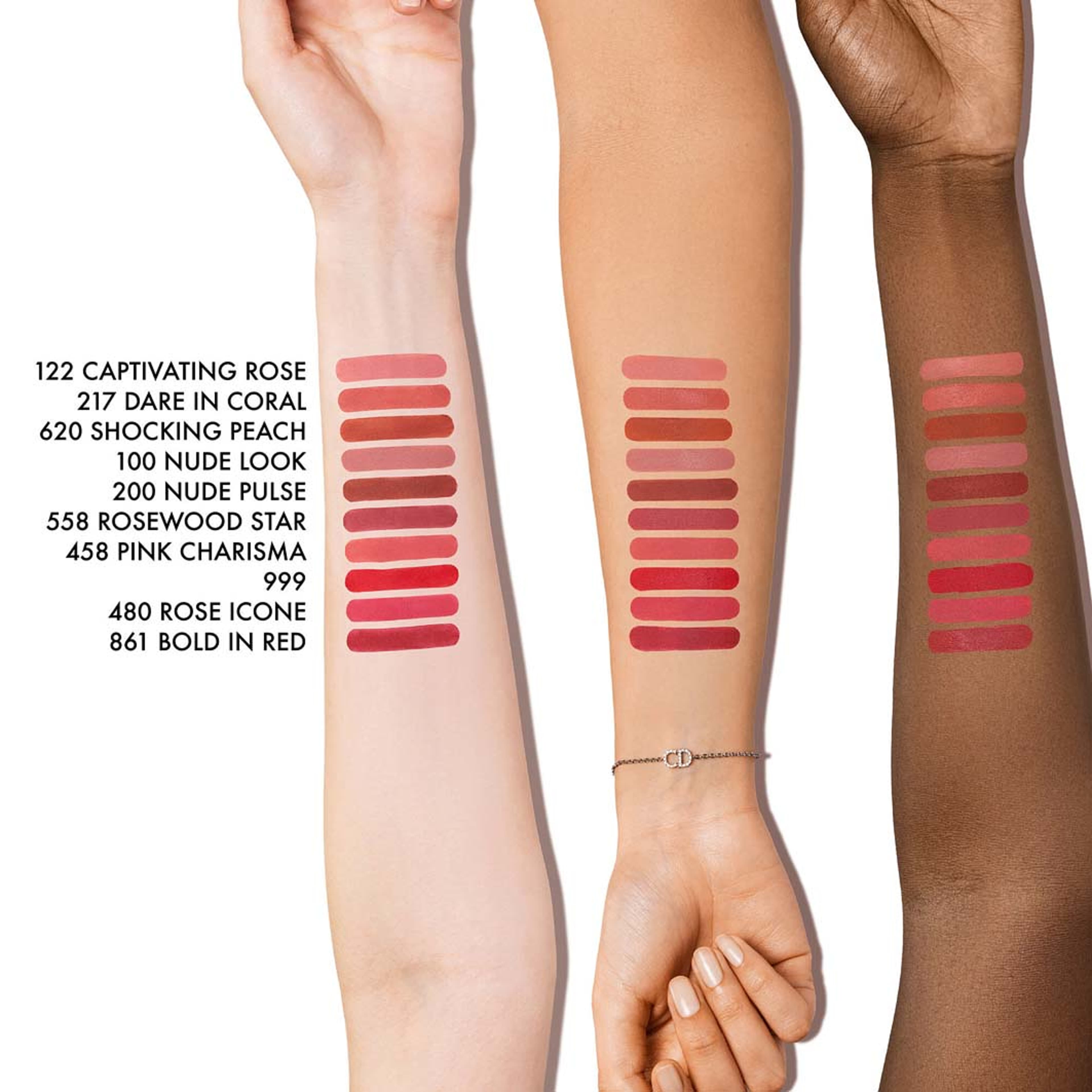 Rouge Dior On Stage Ink Blur Matte - Blurring matte liquid lipstick, från DIOR, i färgen Captivating Rose. Klicka för att öppna bilden i stort format