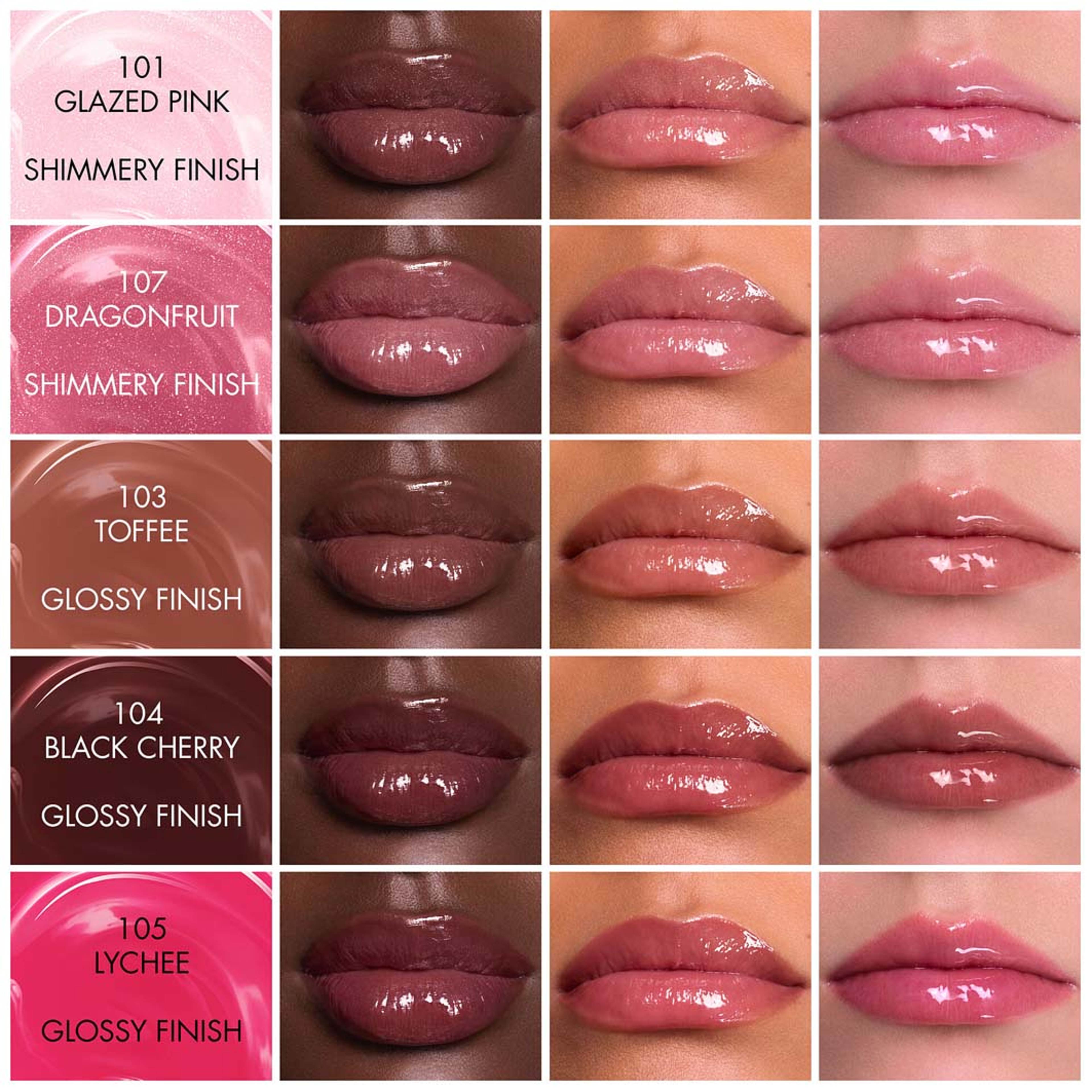 Dior Addict Lip Glow Butter High-Shine Lip Treatment, från DIOR, i färgen Pomelo. Klicka för att öppna bilden i stort format