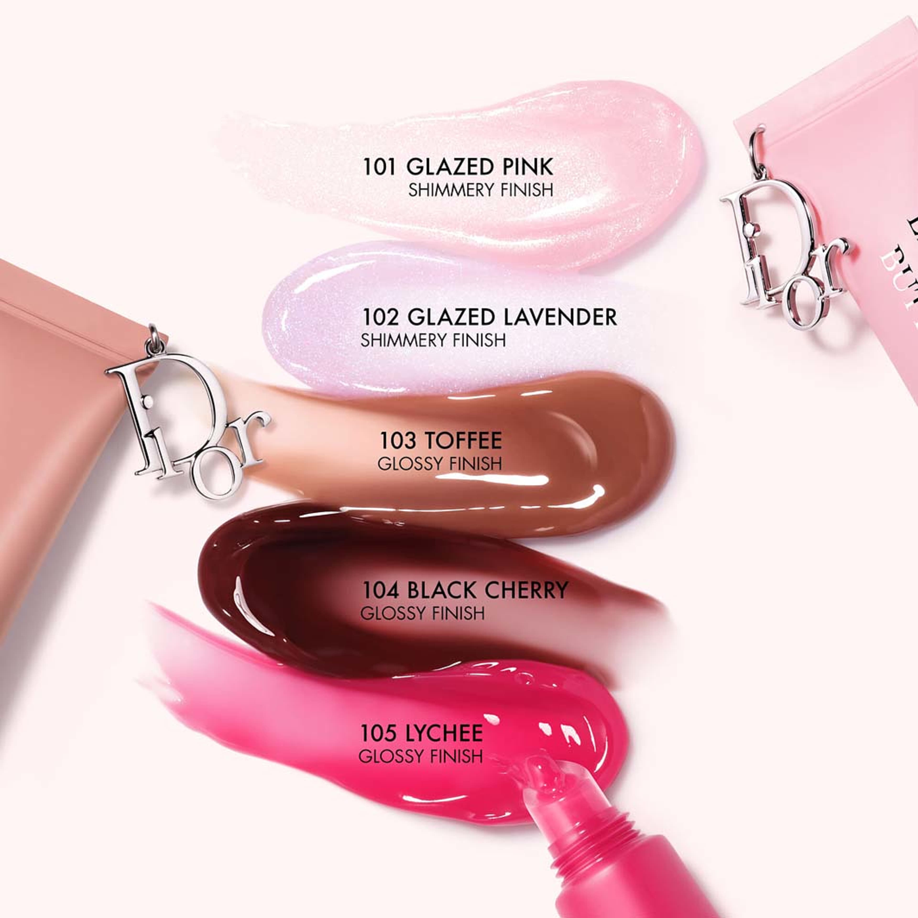 Dior Addict Lip Glow Butter High-Shine Lip Treatment, från DIOR, i färgen Pomelo. Klicka för att öppna bilden i stort format