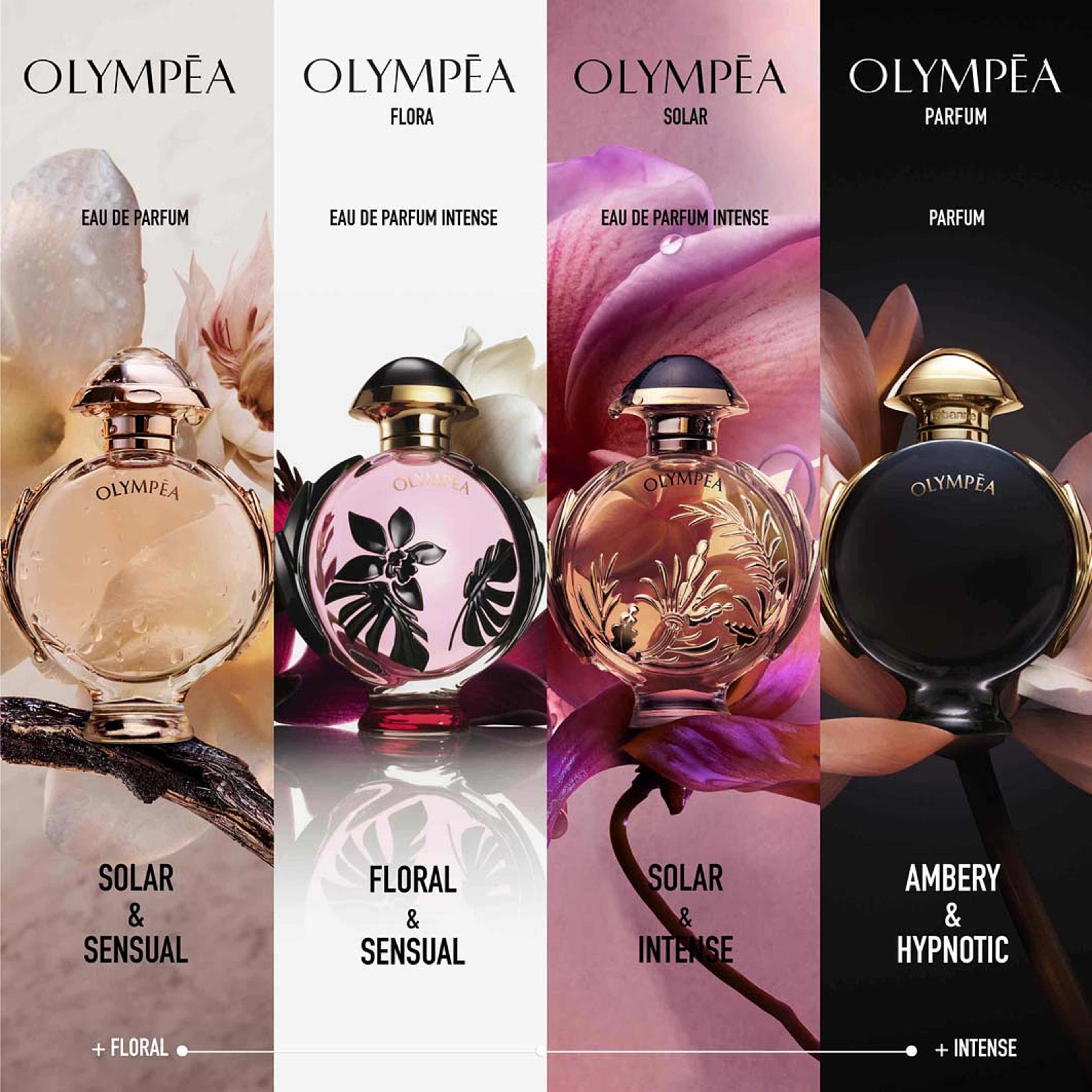 Olympea Solar Eau de parfum, från Rabanne. Klicka för att öppna bilden i stort format
