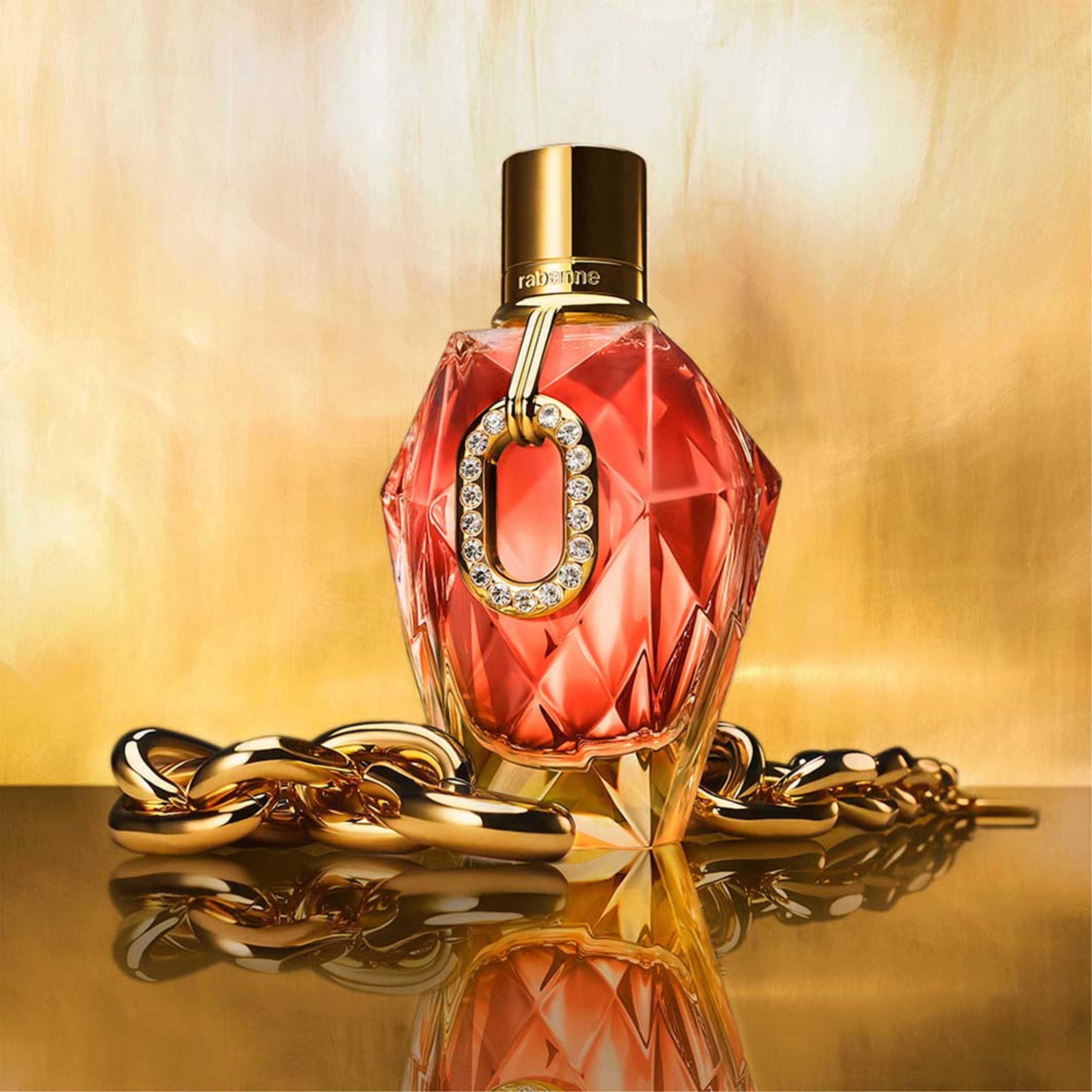 Million Gold for Her Pure Diamonds Eau de parfum, från Rabanne. Klicka för att öppna bilden i stort format