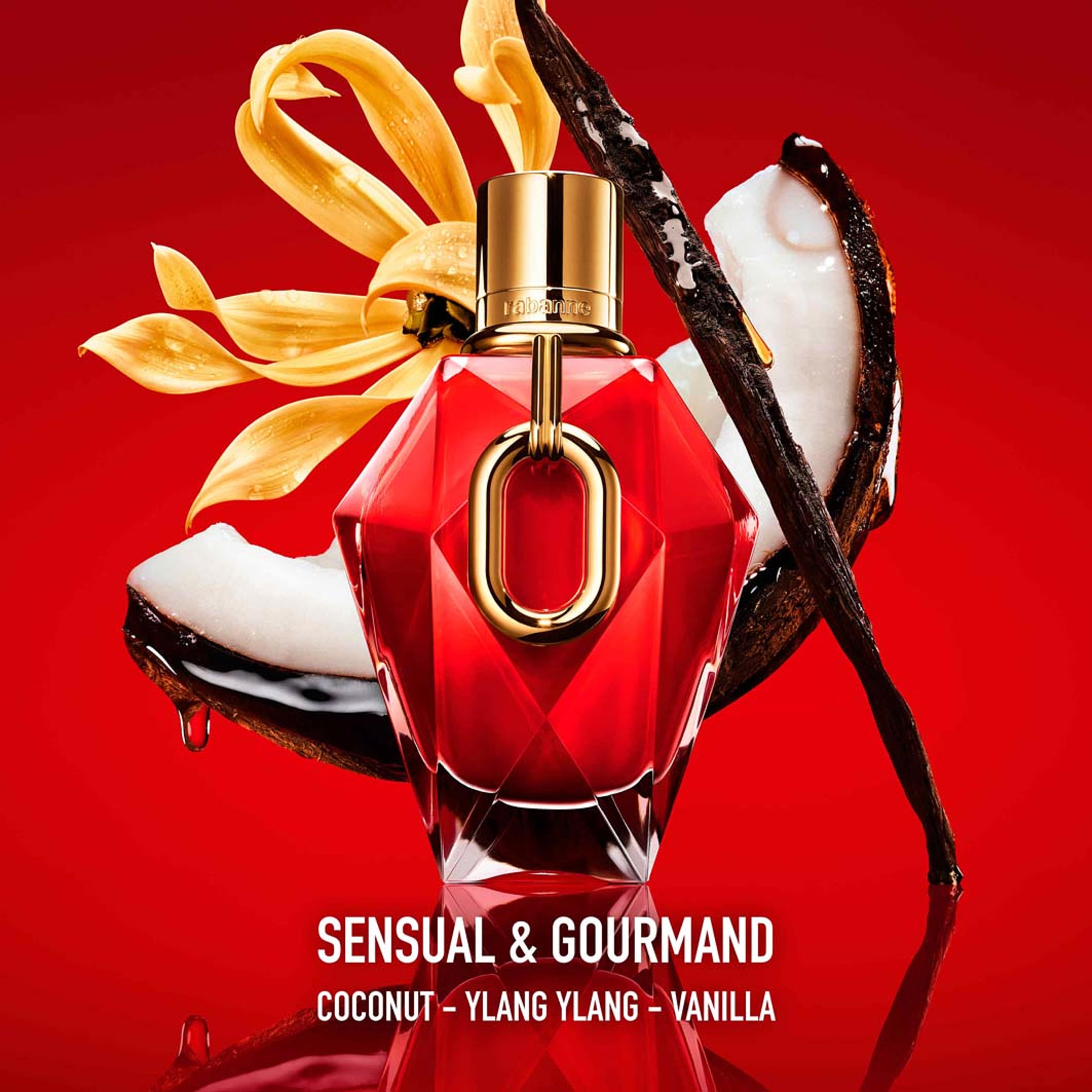 Million Gold For Her Red Eau de parfum, från Rabanne. Klicka för att öppna bilden i stort format